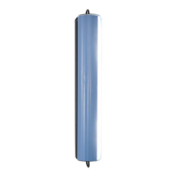 Nemo Applique Cylindrique Longue Væglampe Mørk Grå/ Lys Blå
