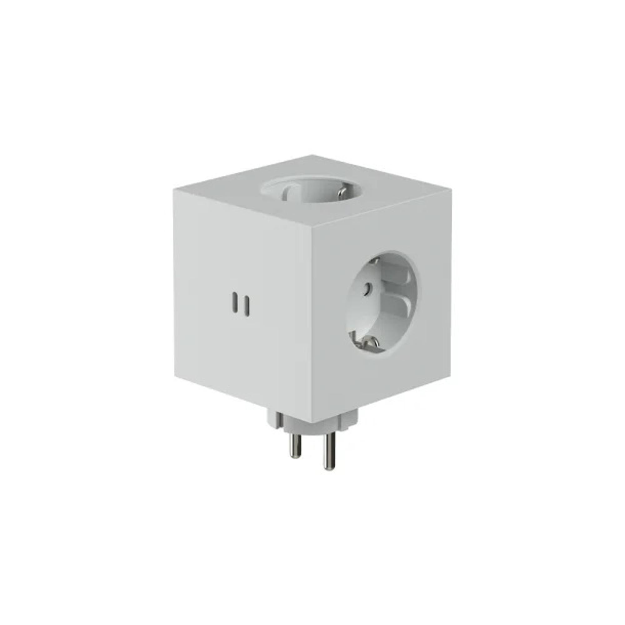 Avolt Square 2 Socket Gotland Gray