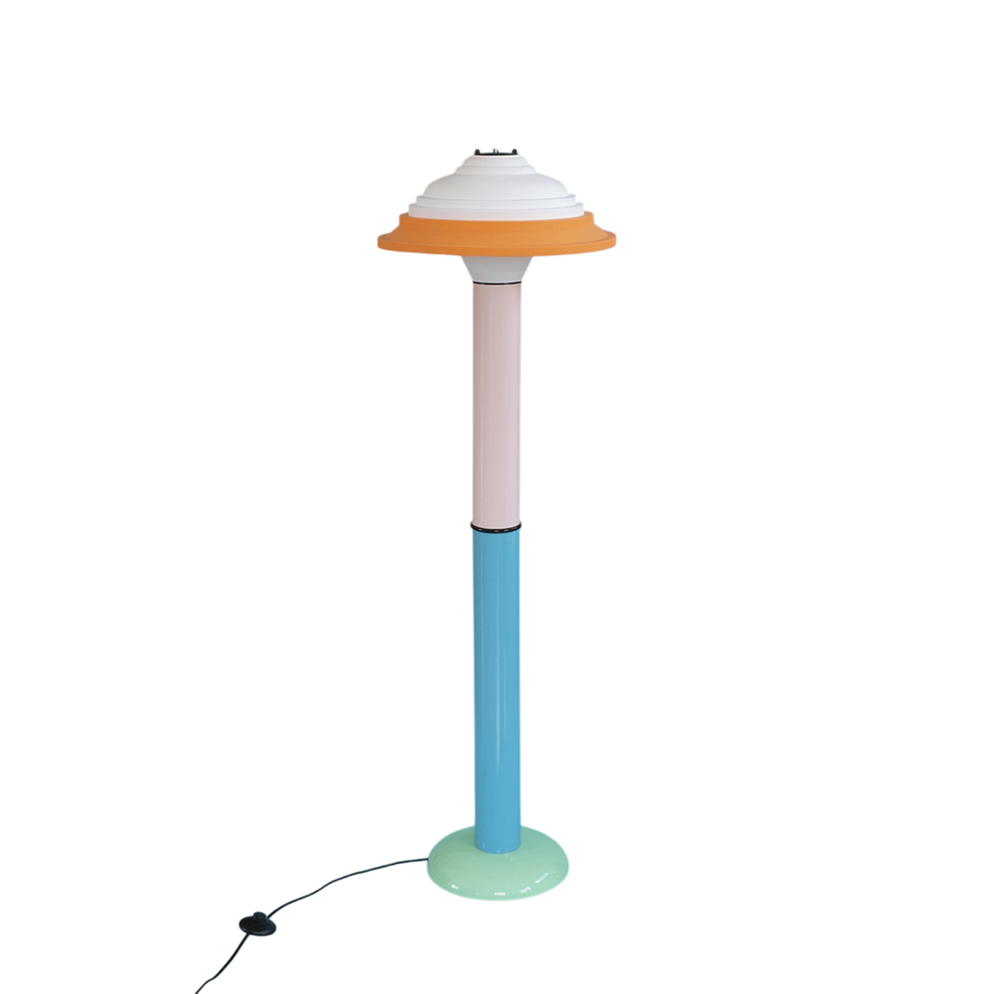 Sowden FL4 Floor Lamp Pink/ Blue