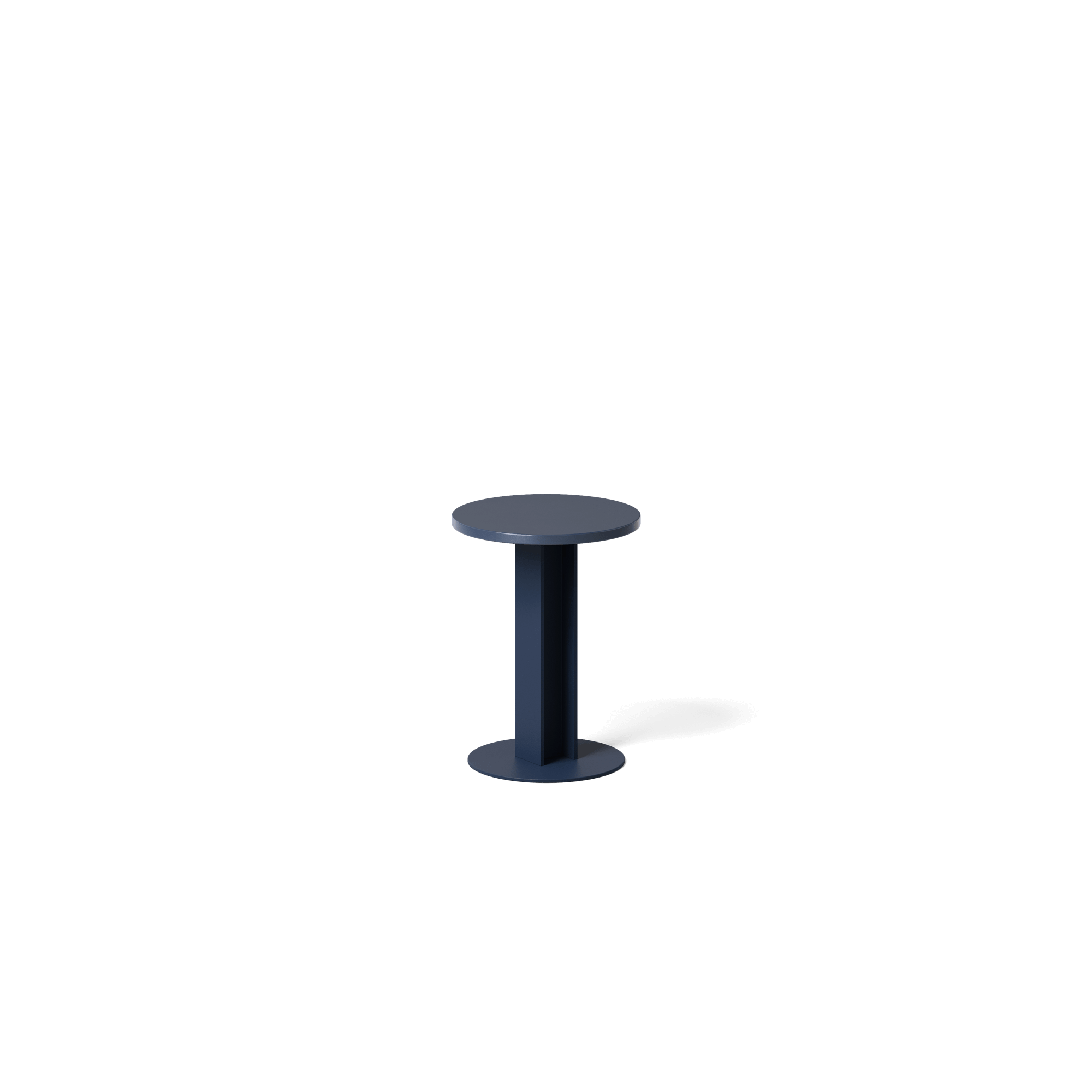 Plushalle HEB 01 Side Table Ø42xH55 Dark Blue