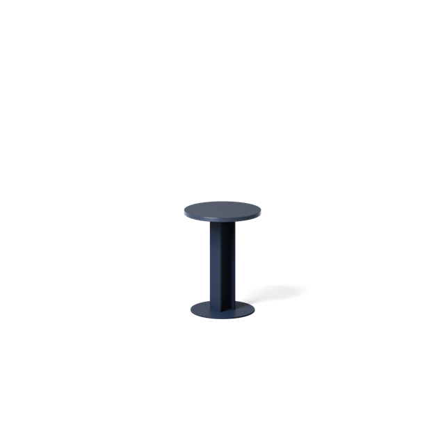 +Halle HEB 01 Side Table Ø42xH55 Dark Blue