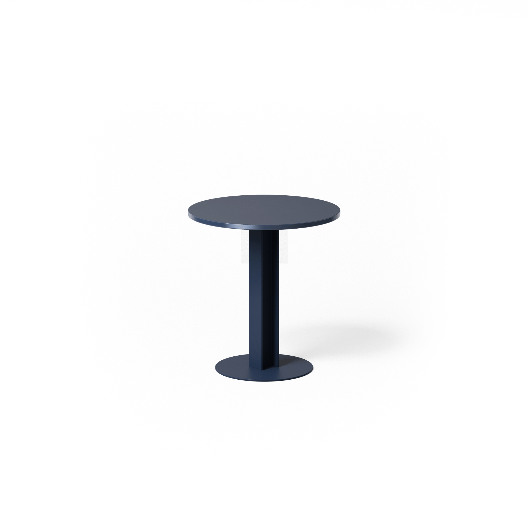 +Halle HEB 02 Dining Table Ø70xH73 Dark Blue