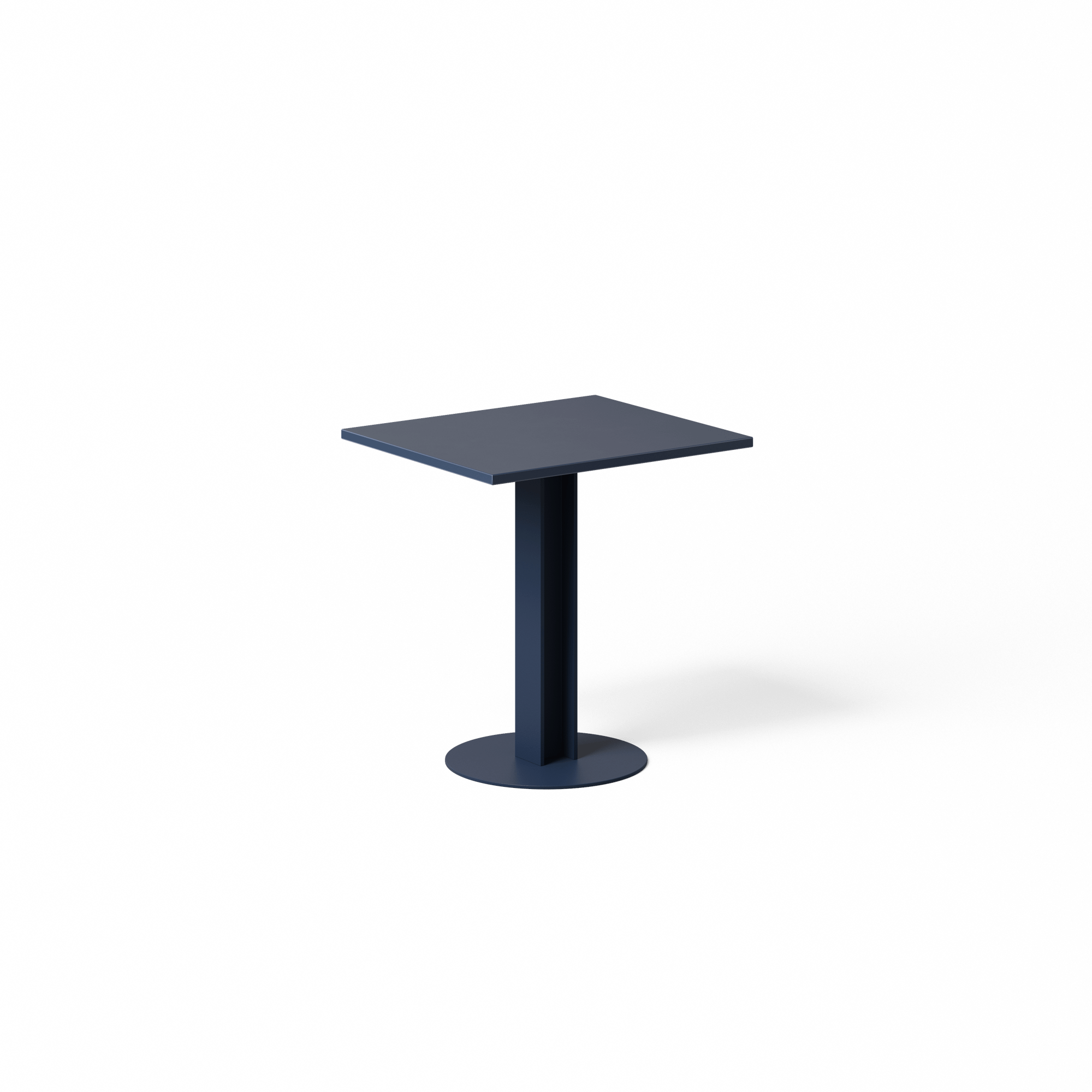 Plushalle HEB 03 Eettafel H73xL70 Donker Blauw