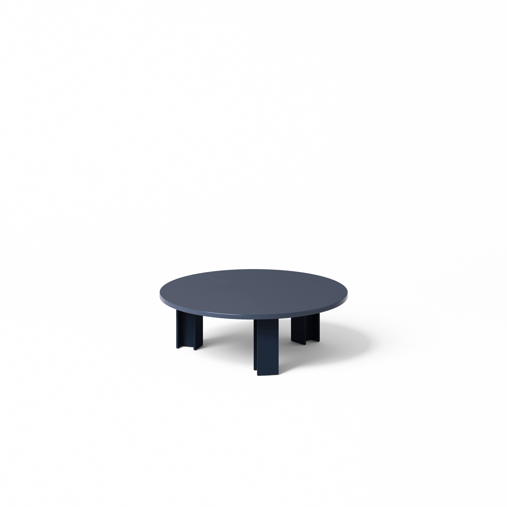 Plushalle HEB 04 Salontafel Ø90xH30 Donker Blauw