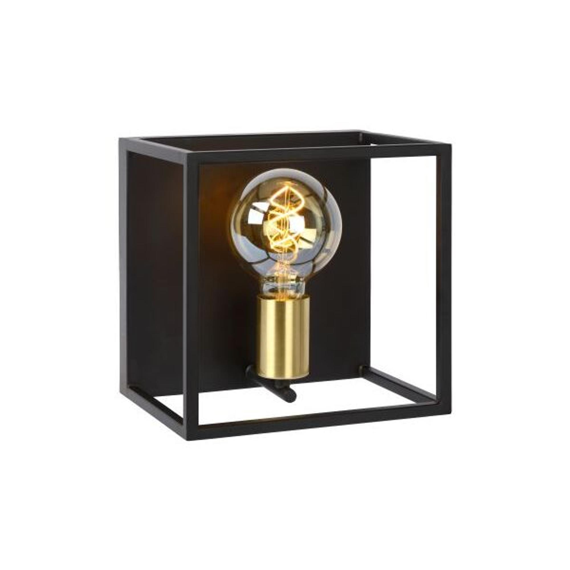 Lucide Ruben Wall Lamp Black