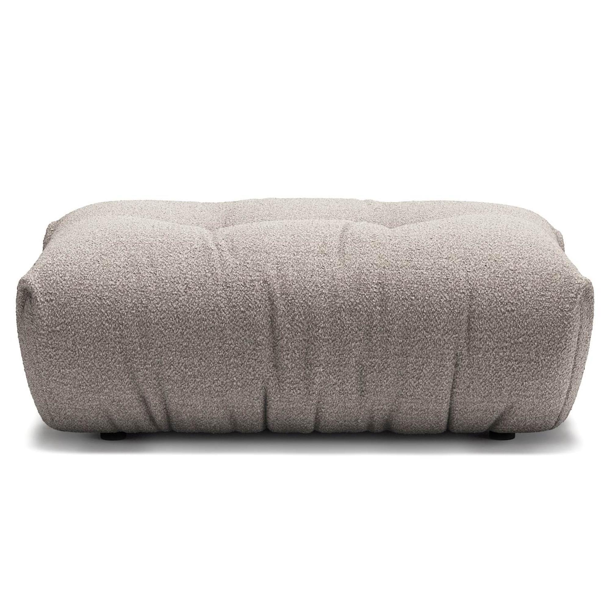 Decotique MONO Pouf Per Divano Beige Argilla