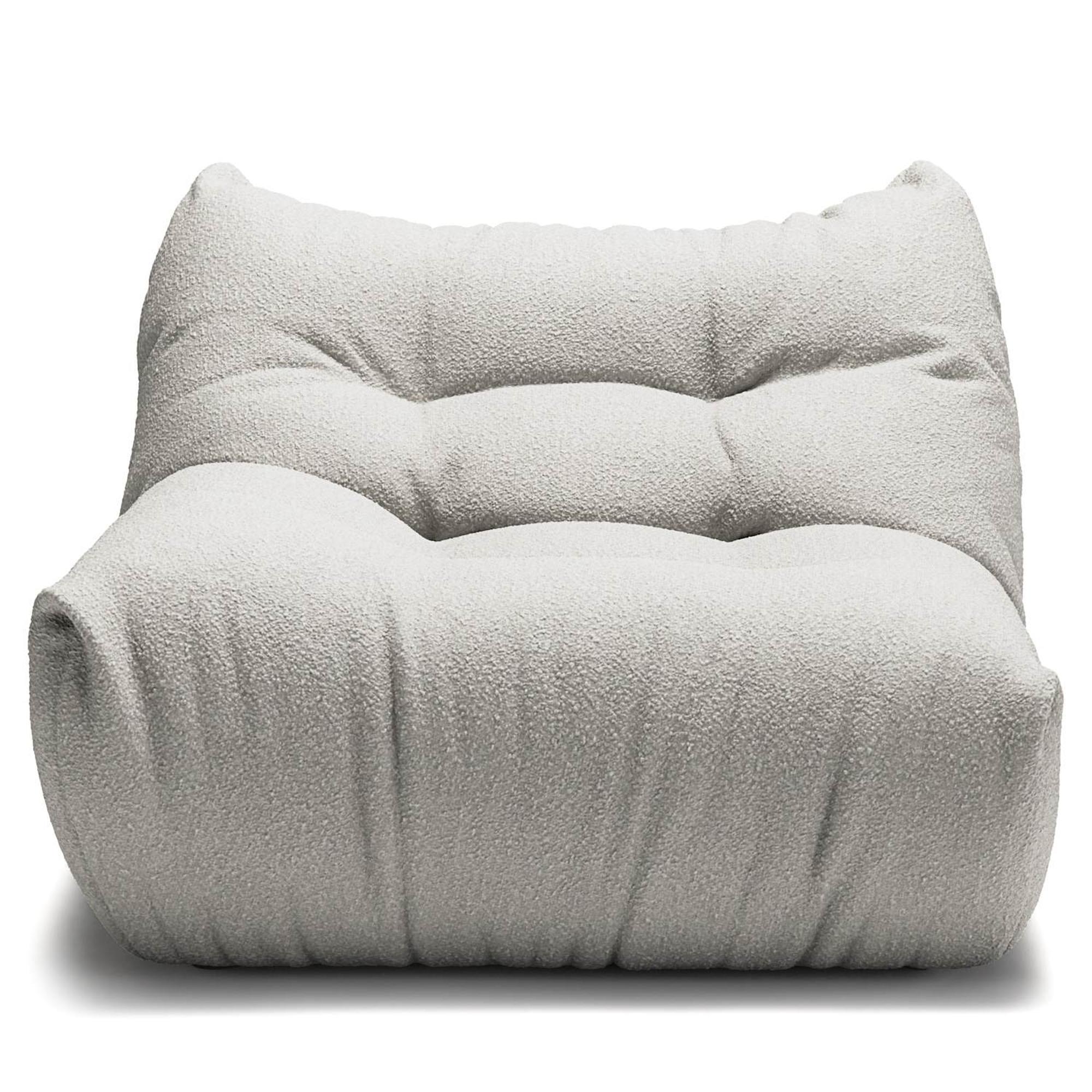Decotique MONO Left Sofa Module Steam White