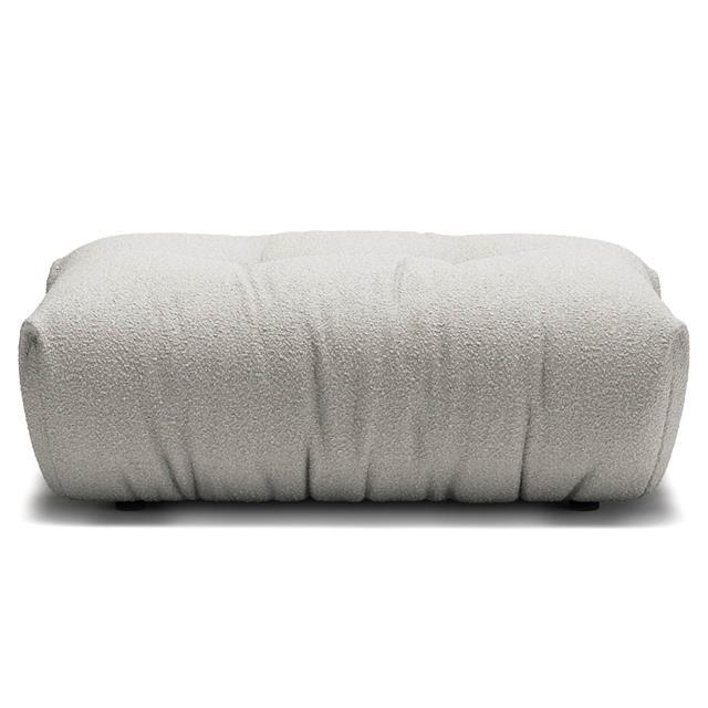 Decotique MONO Puff til sofa damp hvit