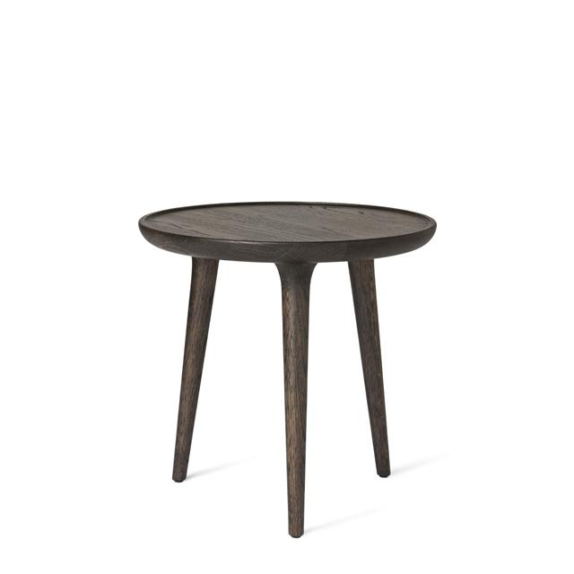 MATER Design ACCENT TABLE (Small) - Ronde bijzettafel van Sirka grijs FSC® eiken - Ø45 x h42cm