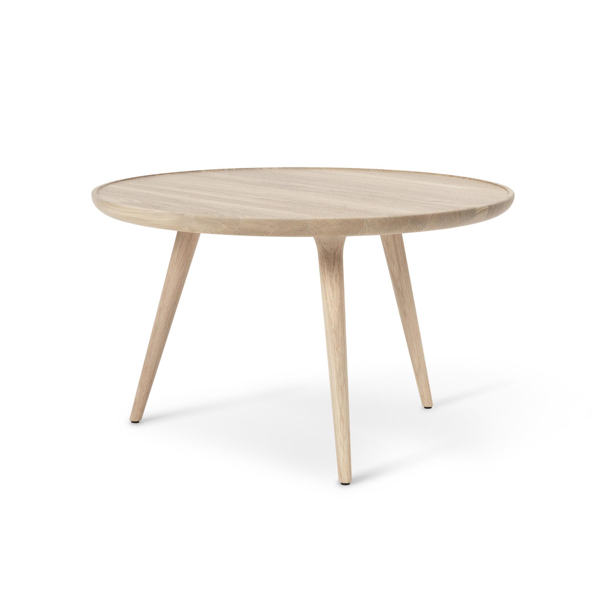 Mater Accent Table à Café Chêne Laqué Mat X- Large Ø70cm