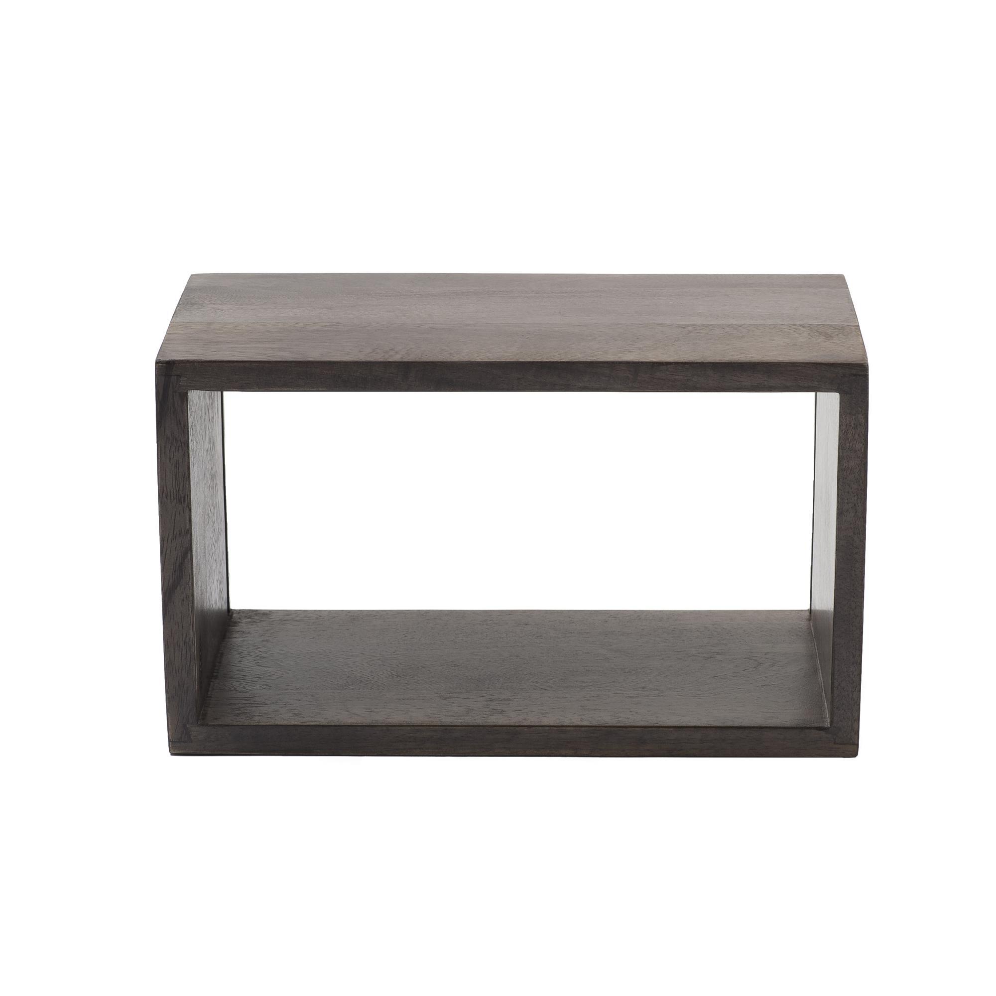 Mater Box System Sirka Gris Extra Pequeño Madera Mango