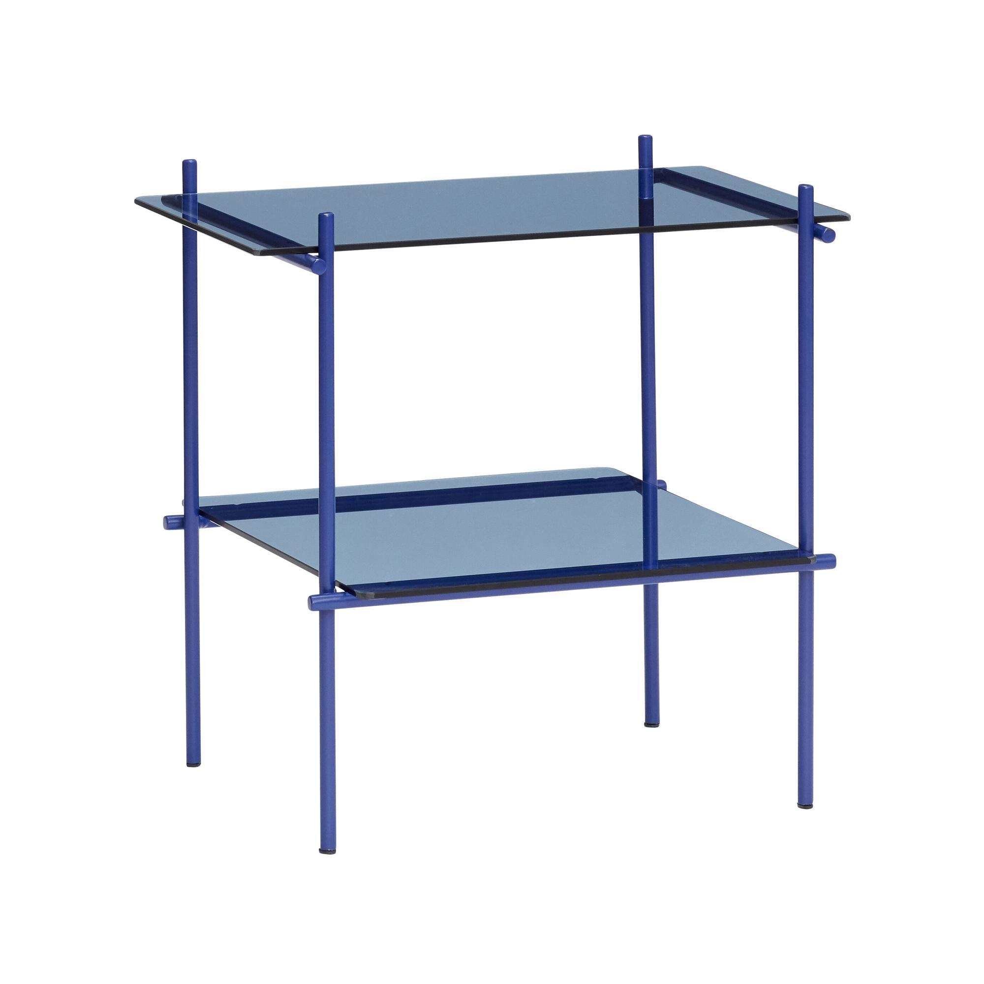 Hübsch Niche Sidebord Firkantet Lille Blå