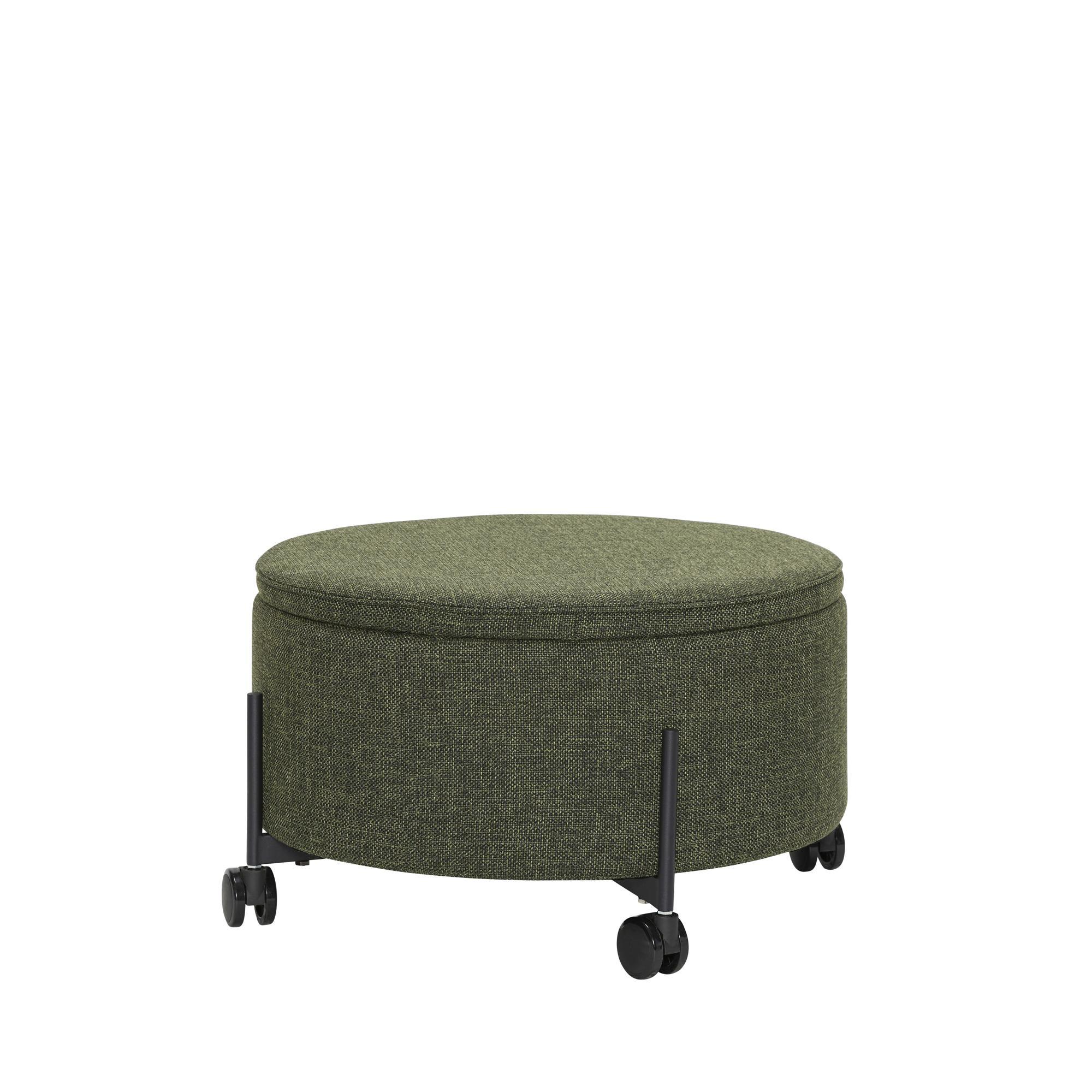 Hübsch Contain Pouf Large Green