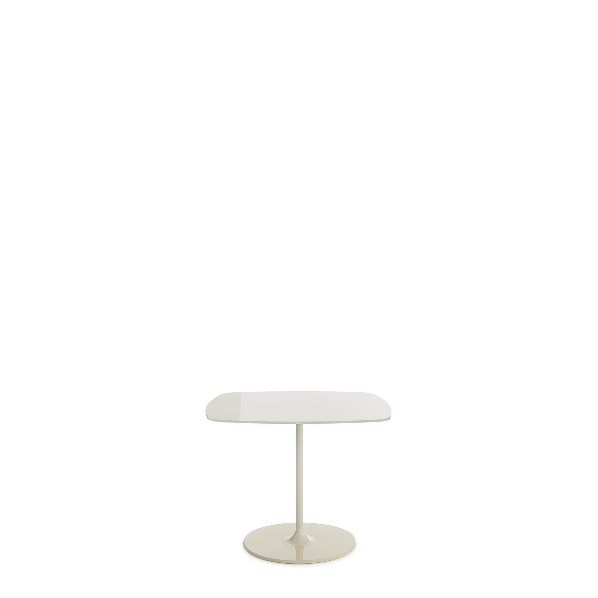 Mesa de centro Kartell THIERRY 50x50 Blanco