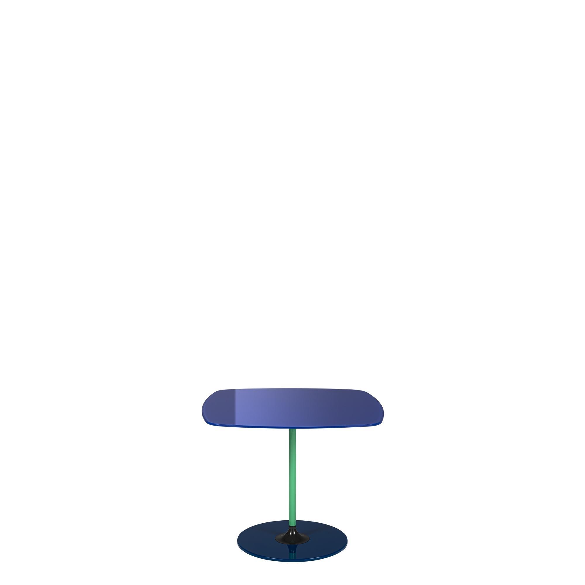 Mesa de centro Kartell THIERRY 50x50 Azul