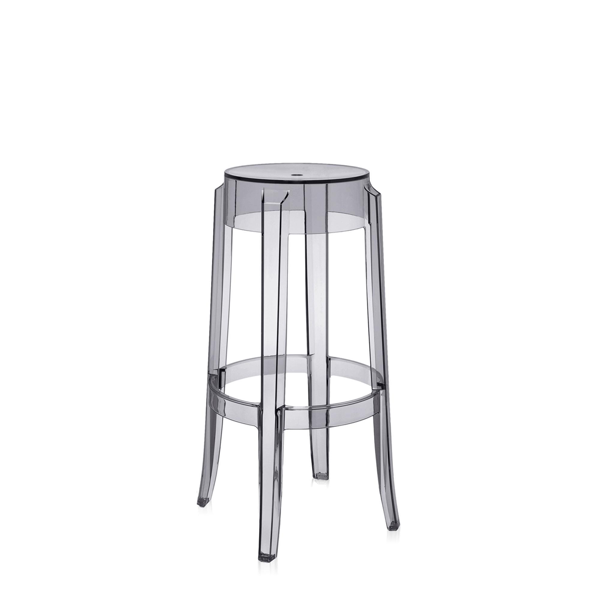 Kartell Charles Ghost Baarijakkara H75 Harmaa