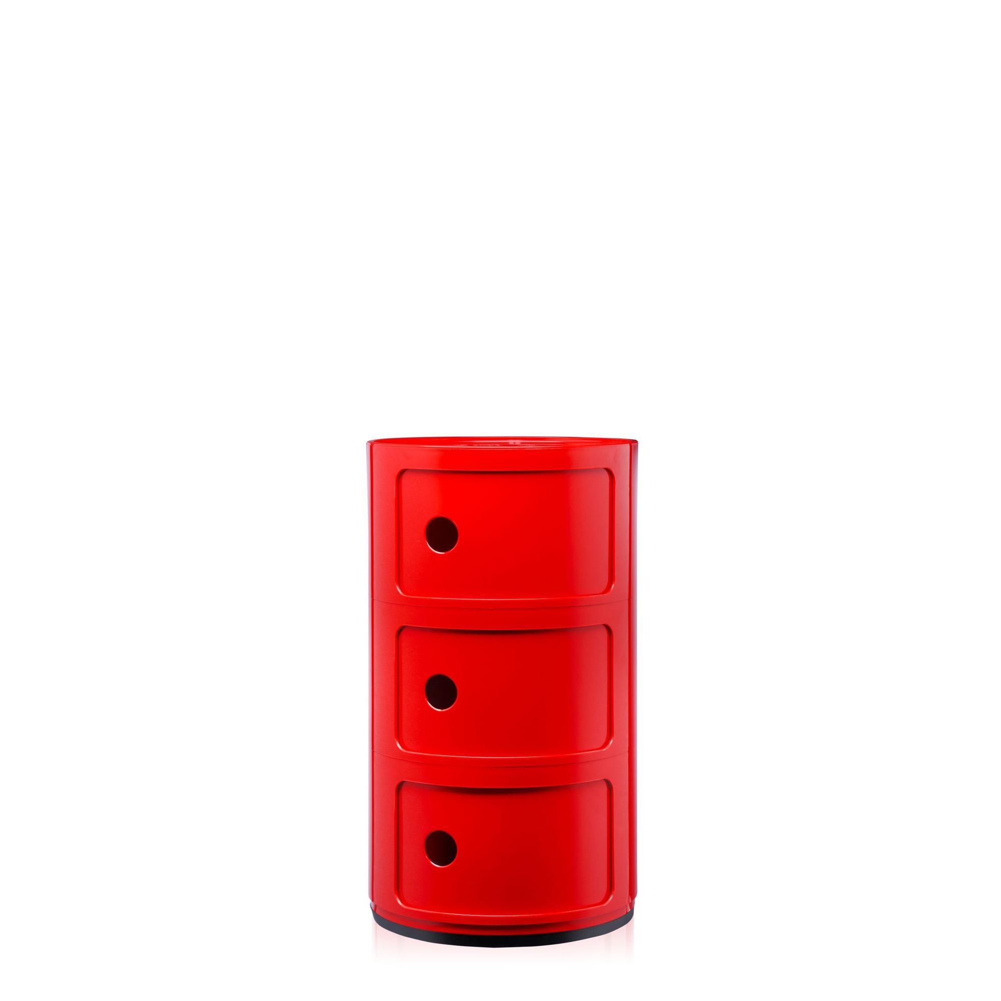 Kartell Componibili 3 Caisson Rouge