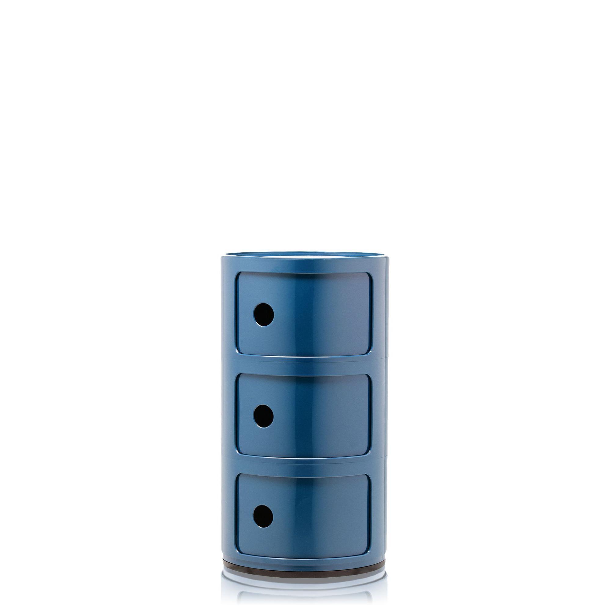 Kartell Componibili 3 Caisson Bleu