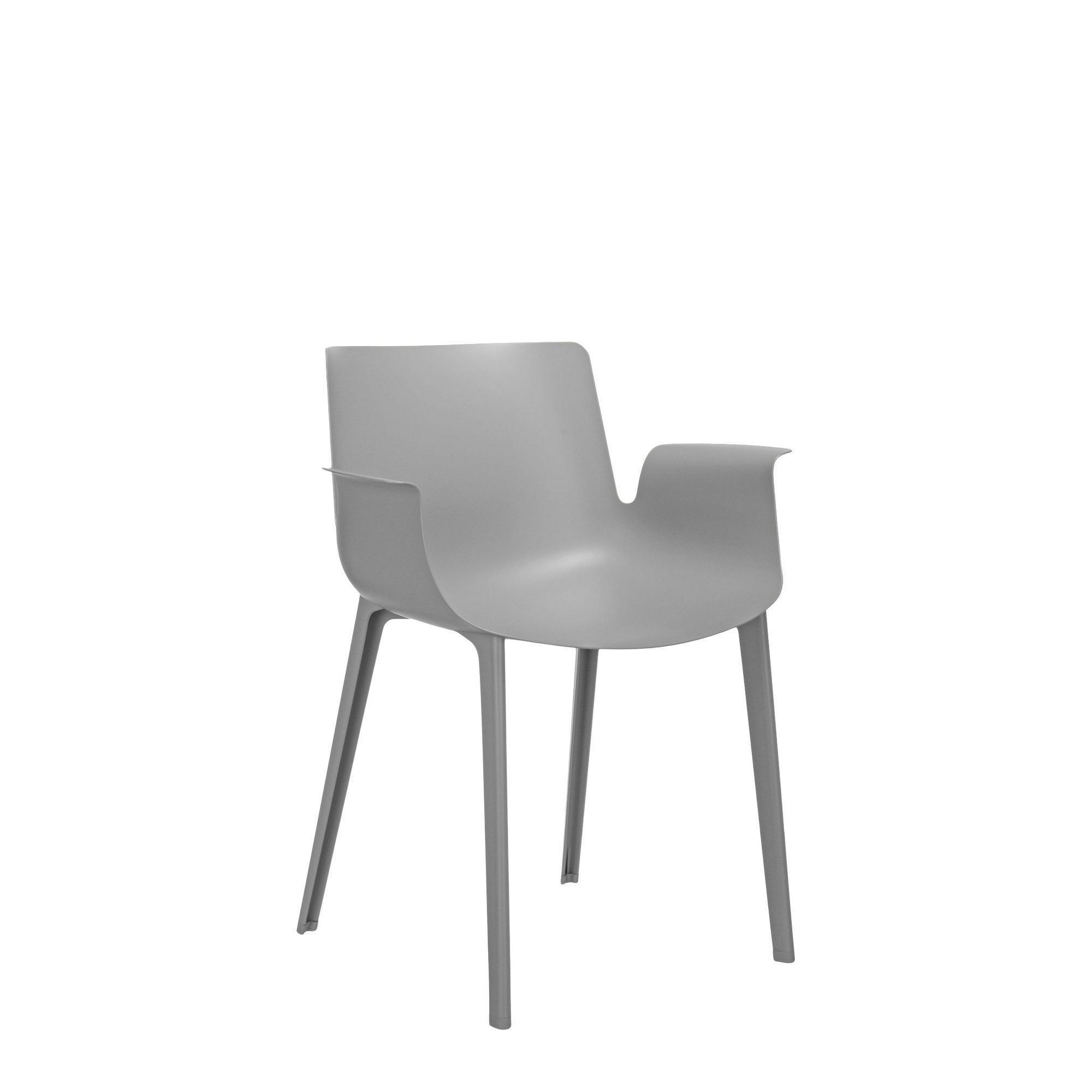 Sedia da Pranzo Kartell PIUMA Grigio
