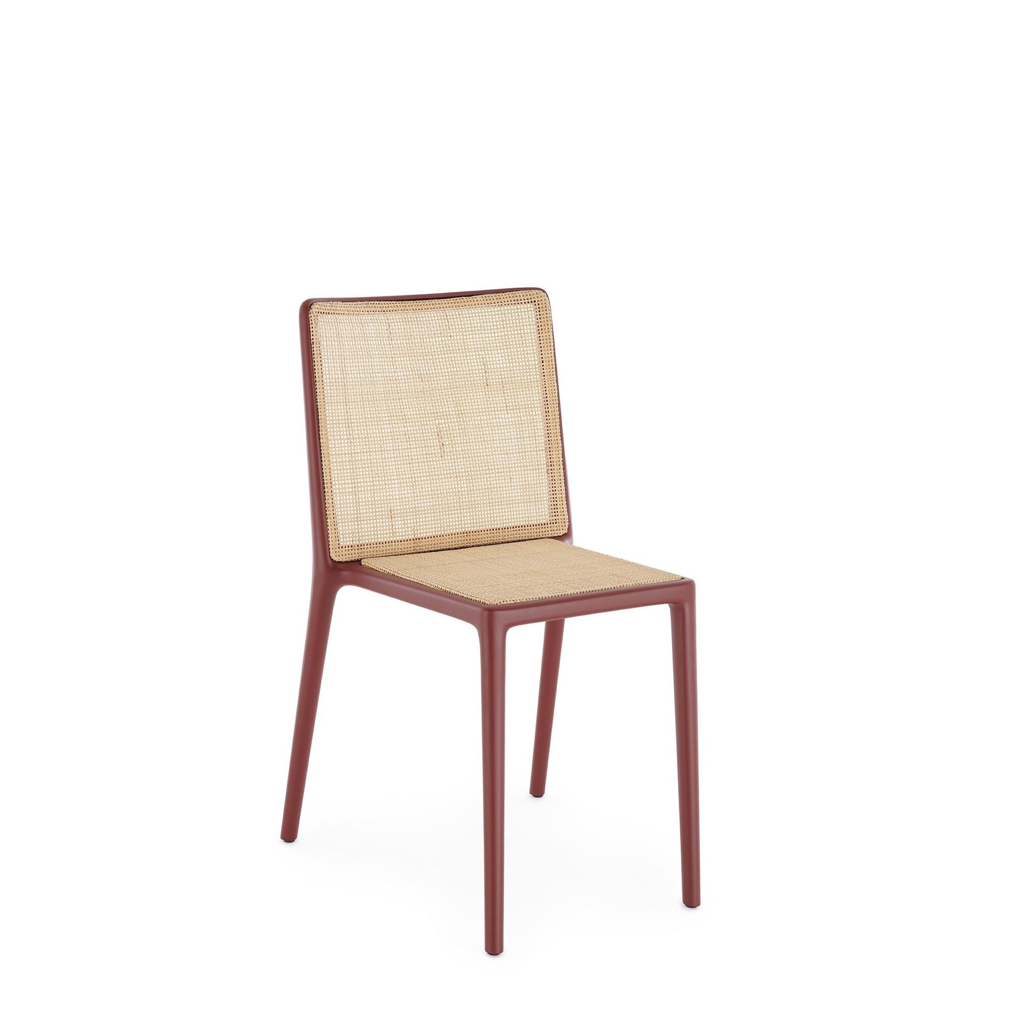Kartell BELVEDERE VIENNA Dining Chair Burgundy