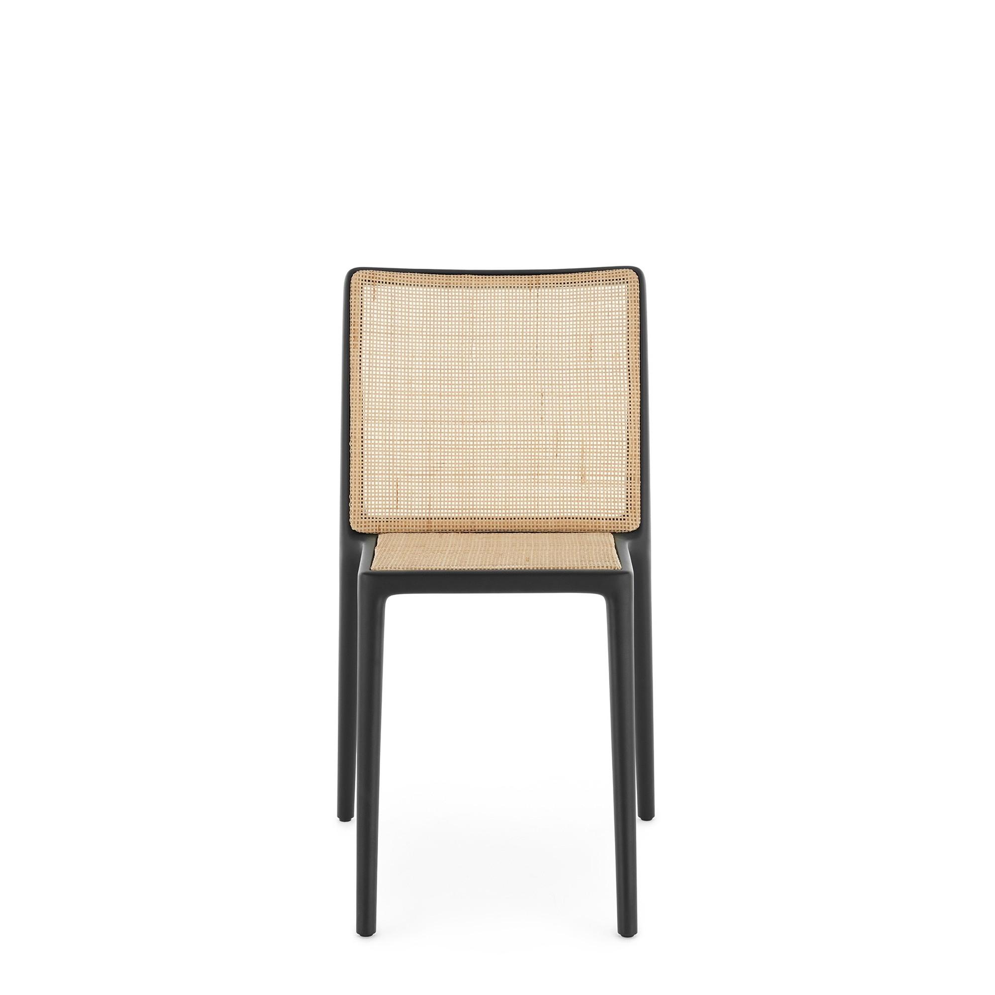 Silla de comedor Kartell BELVEDERE VIENNA Negro