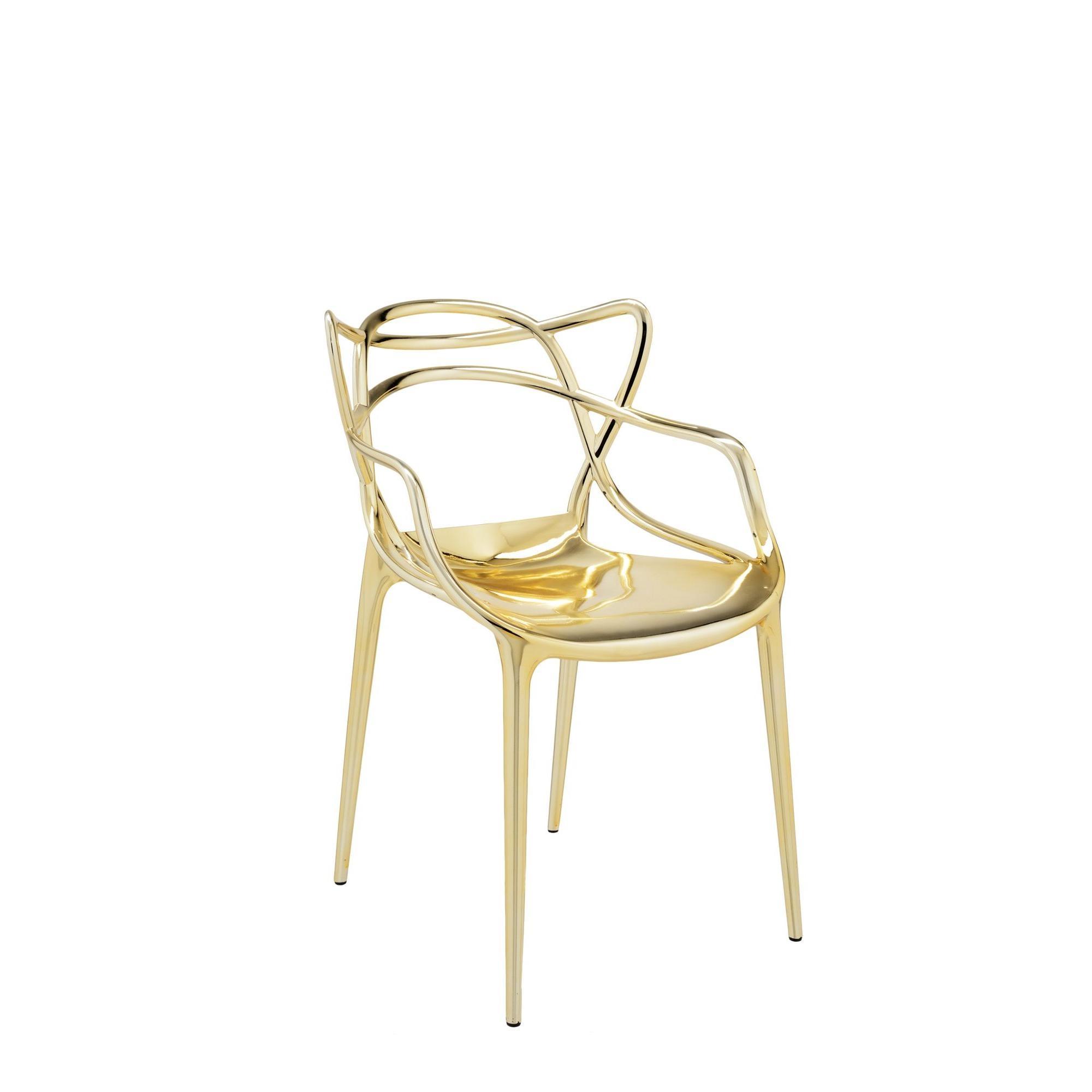 Silla de Comedor Kartell MASTERS Dorada