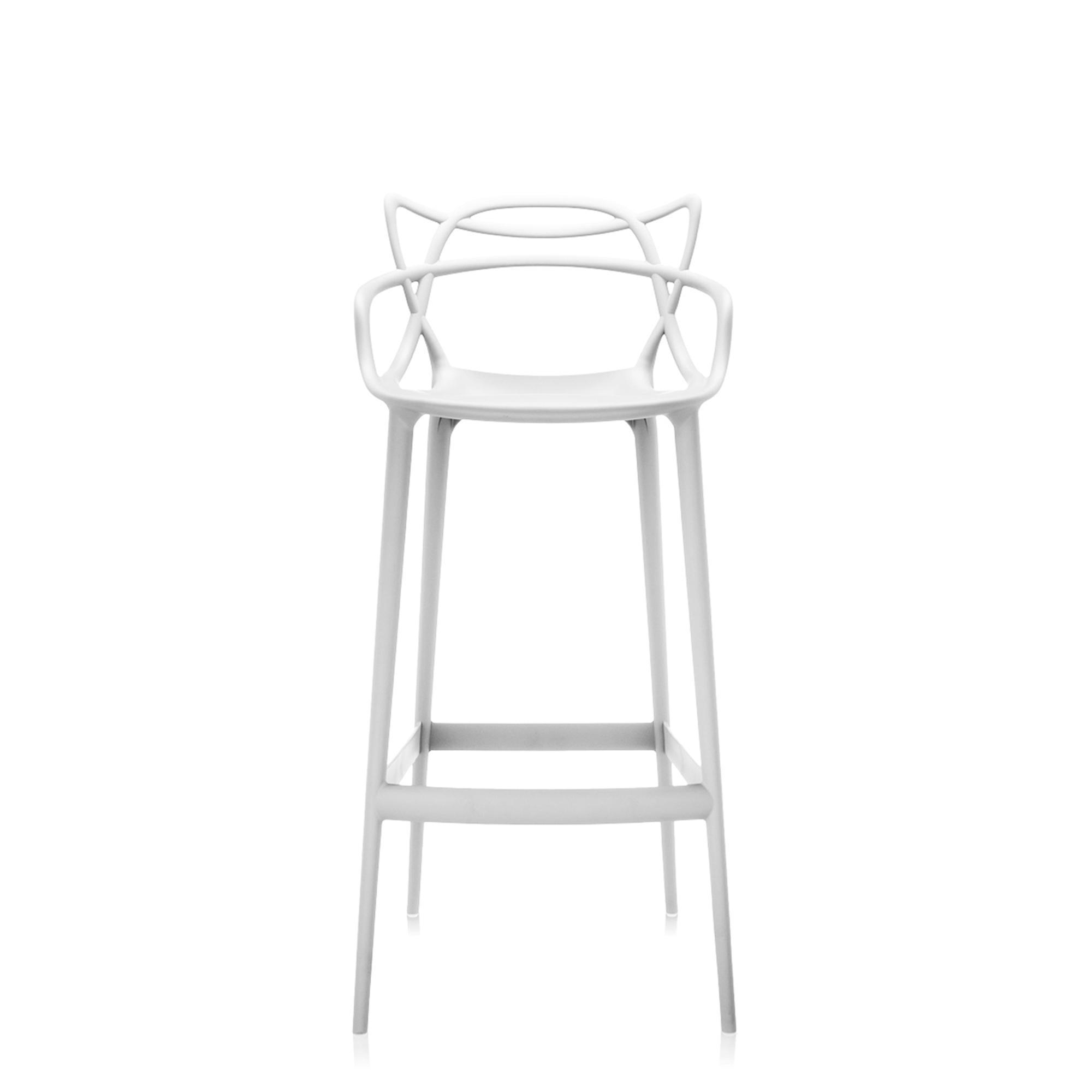 Kartell Masters Barstool H75 Valkoinen