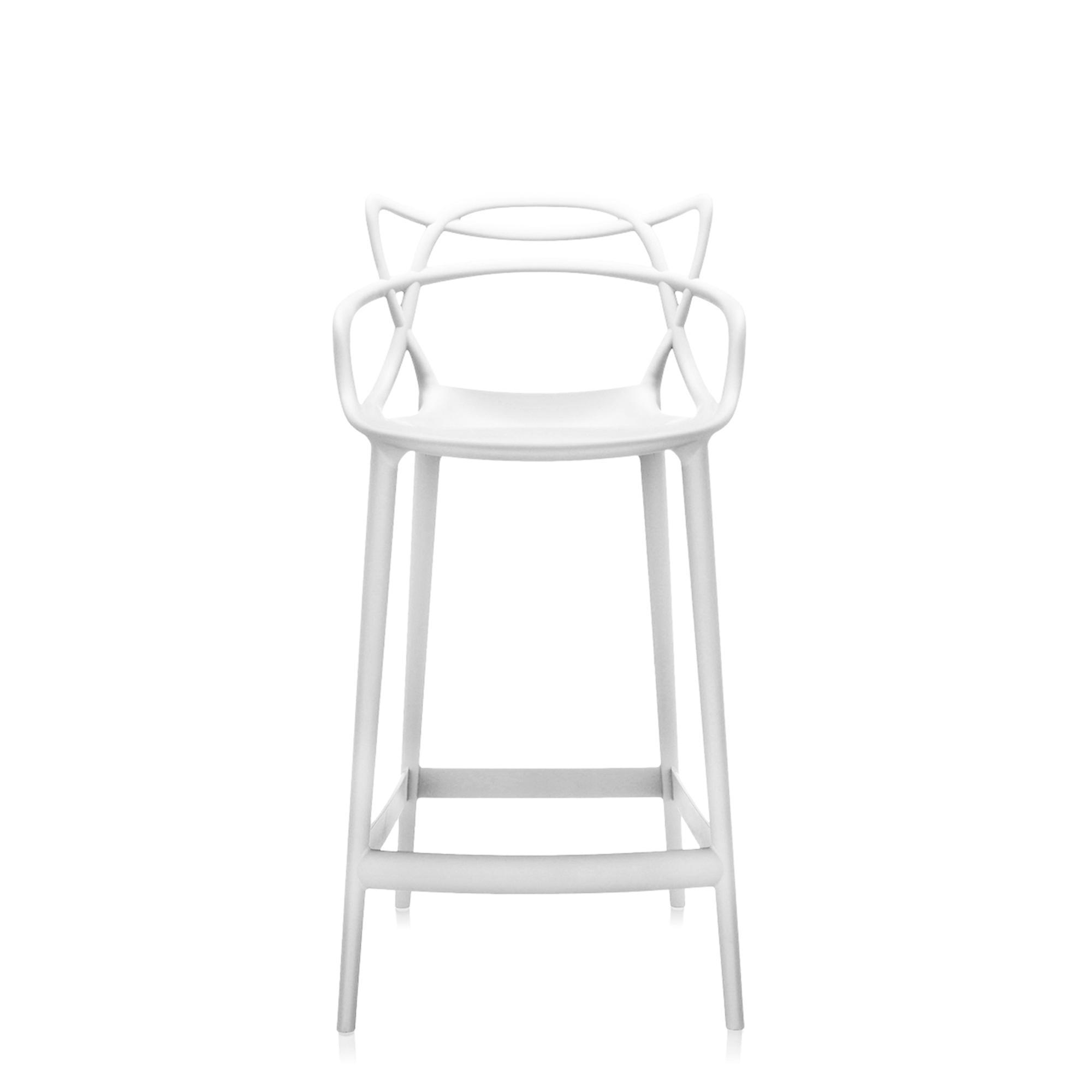 Kartell Masters Barstool H65 Valkoinen