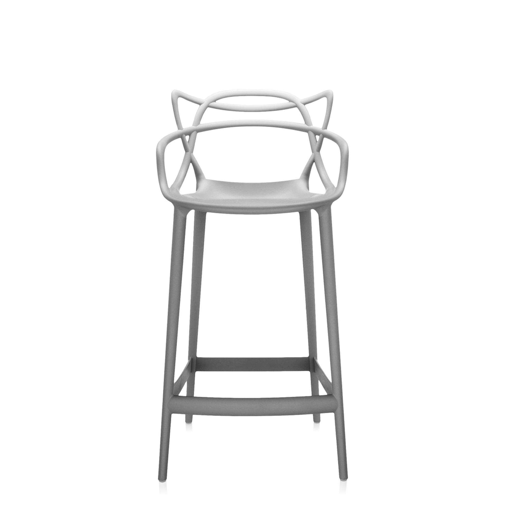 Kartell Masters Bar Stool H65 Gray