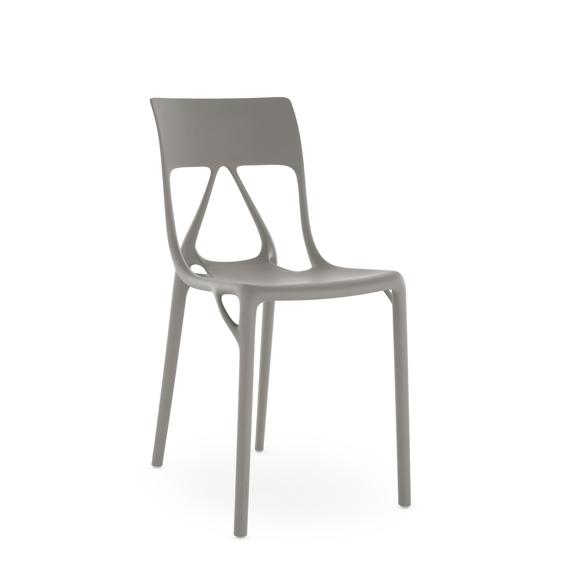 Kartell AI LITE Eetkamerstoel Grijs