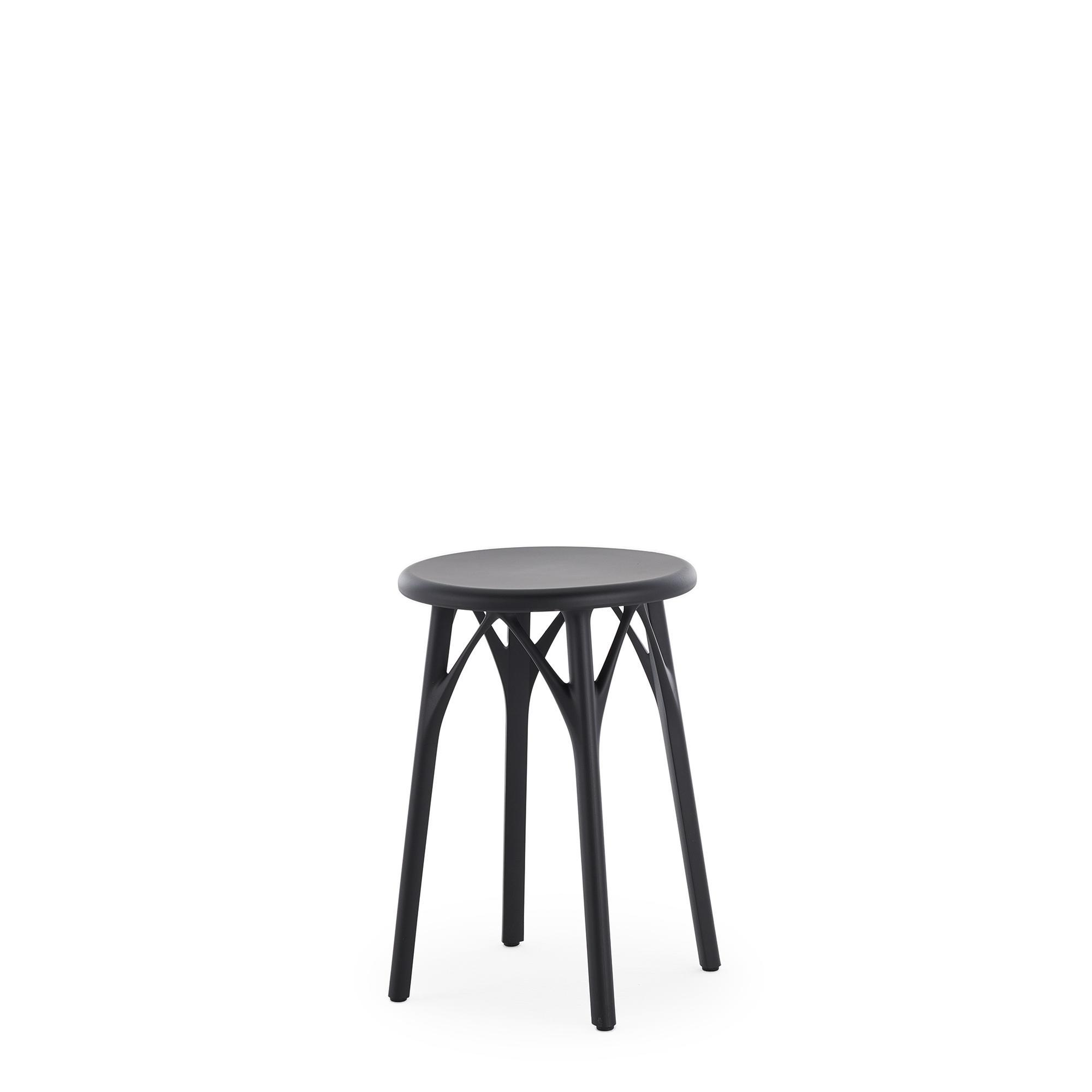 Kartell AI Light Stool H45 Musta