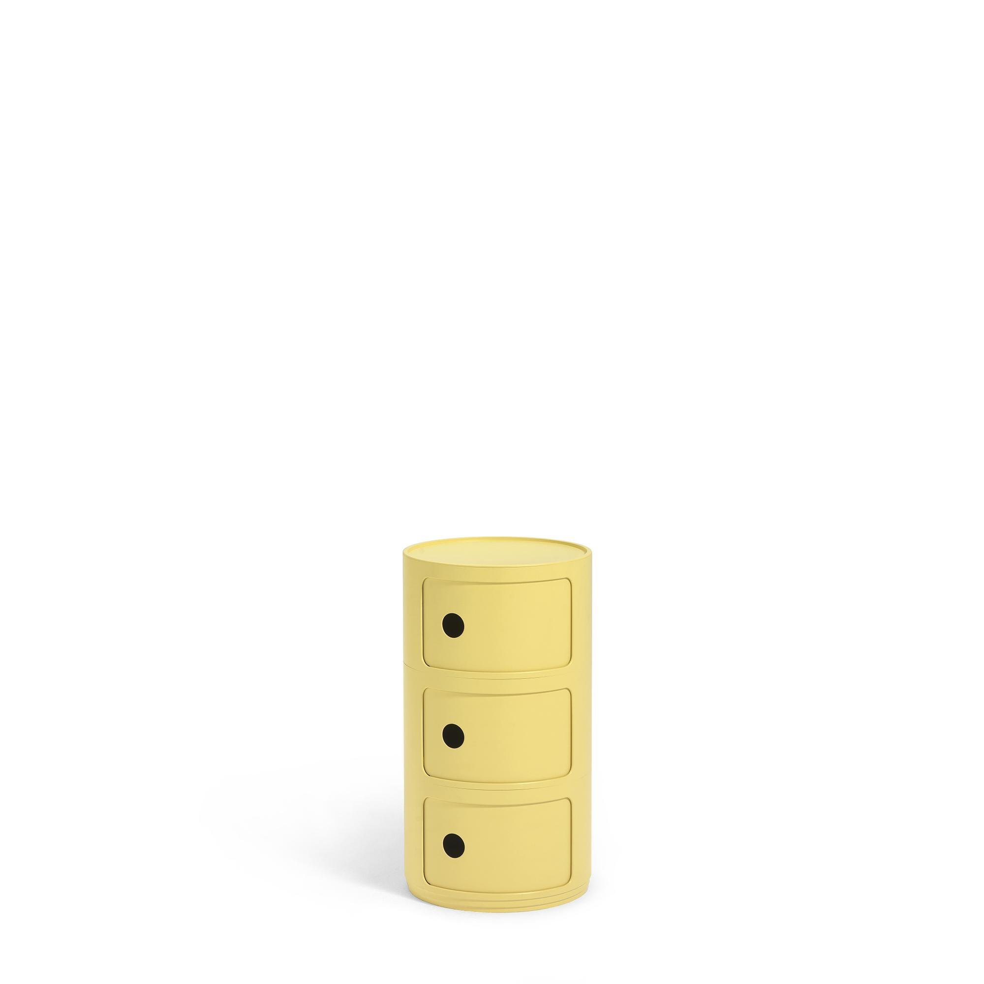 Kartell Componibili 3 Cabinet Bio Yellow