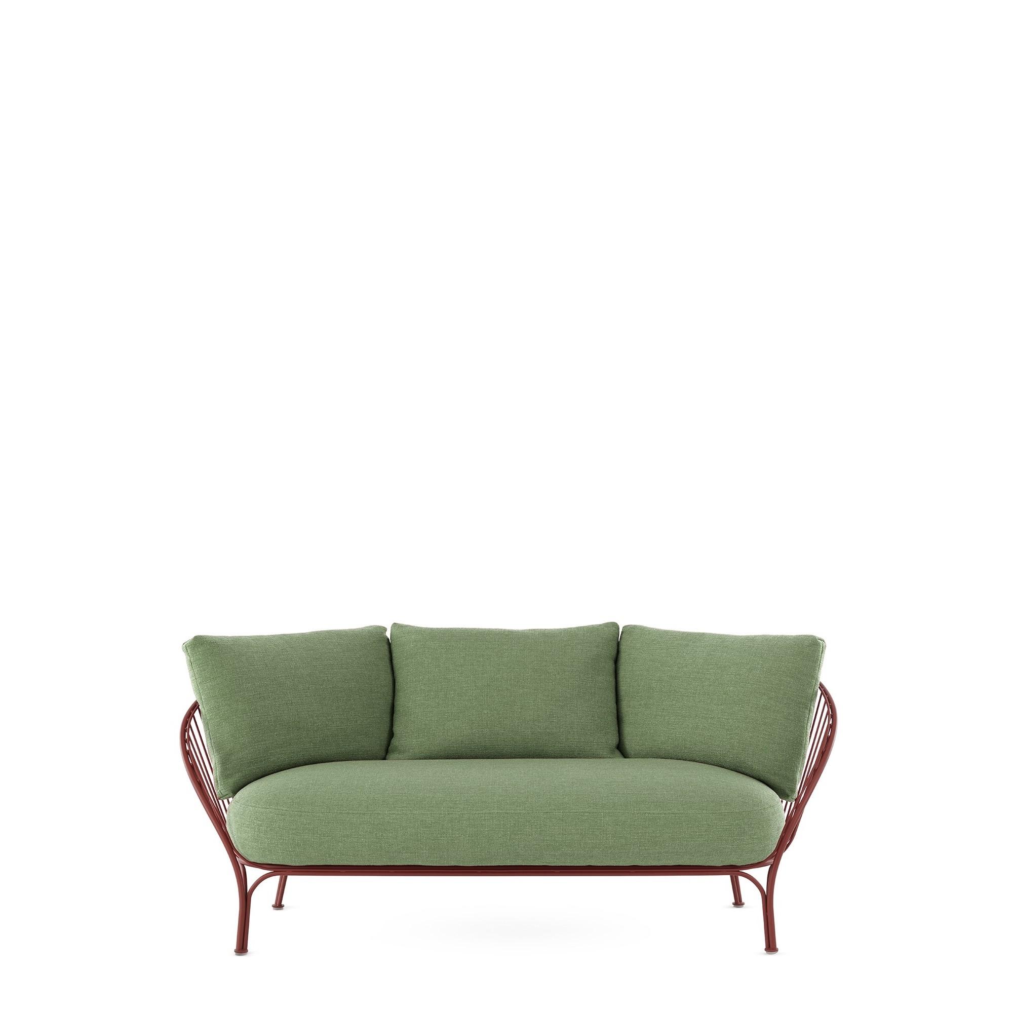 Kartell HIRAY Sofa Roest/Groen