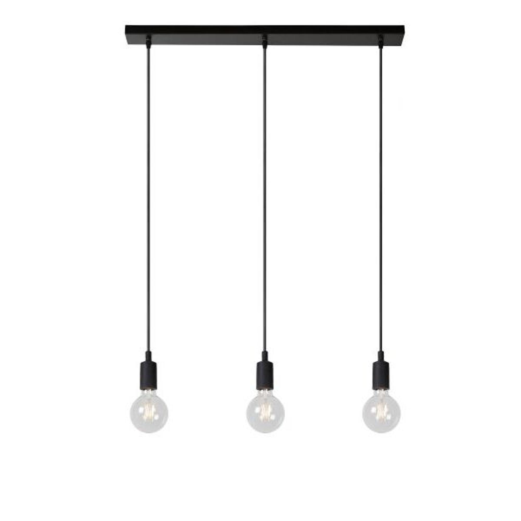 Lucide Fix Pendant 3 Black