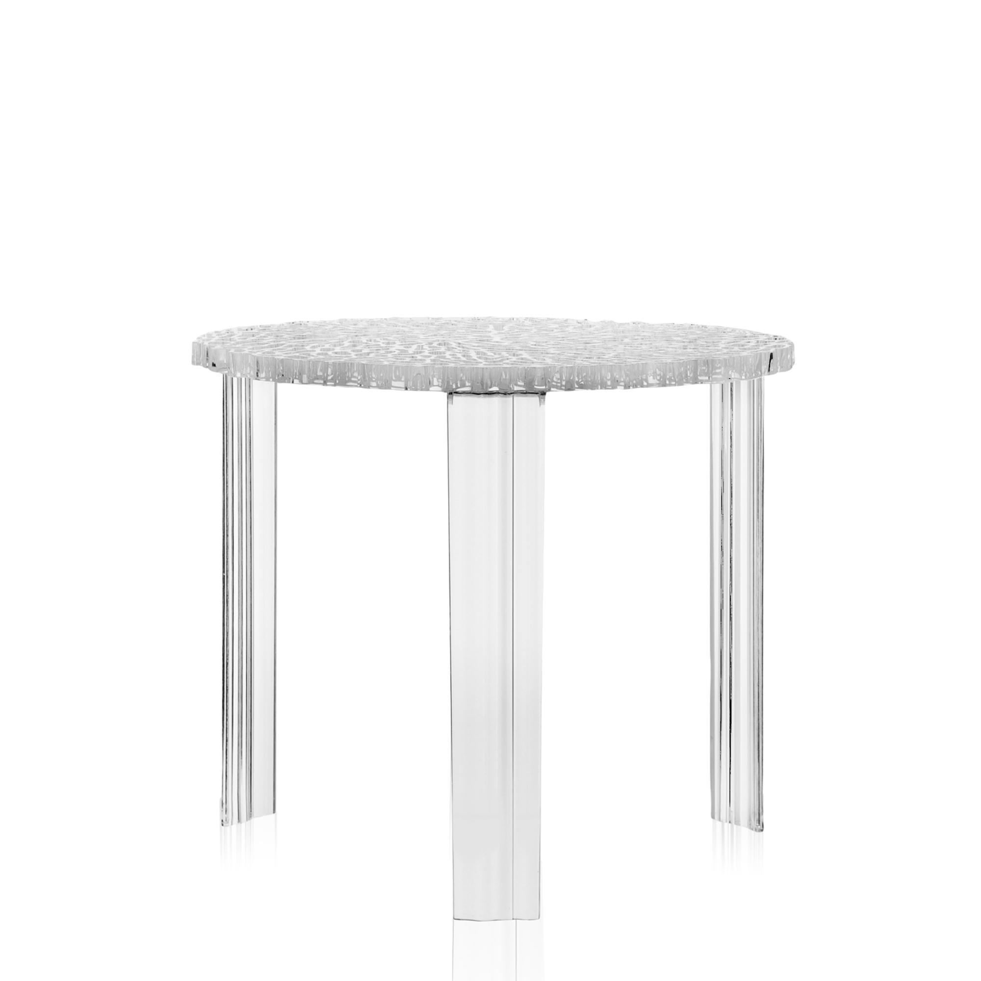 Kartell T-TABLE Ll Tavolino Cristallo