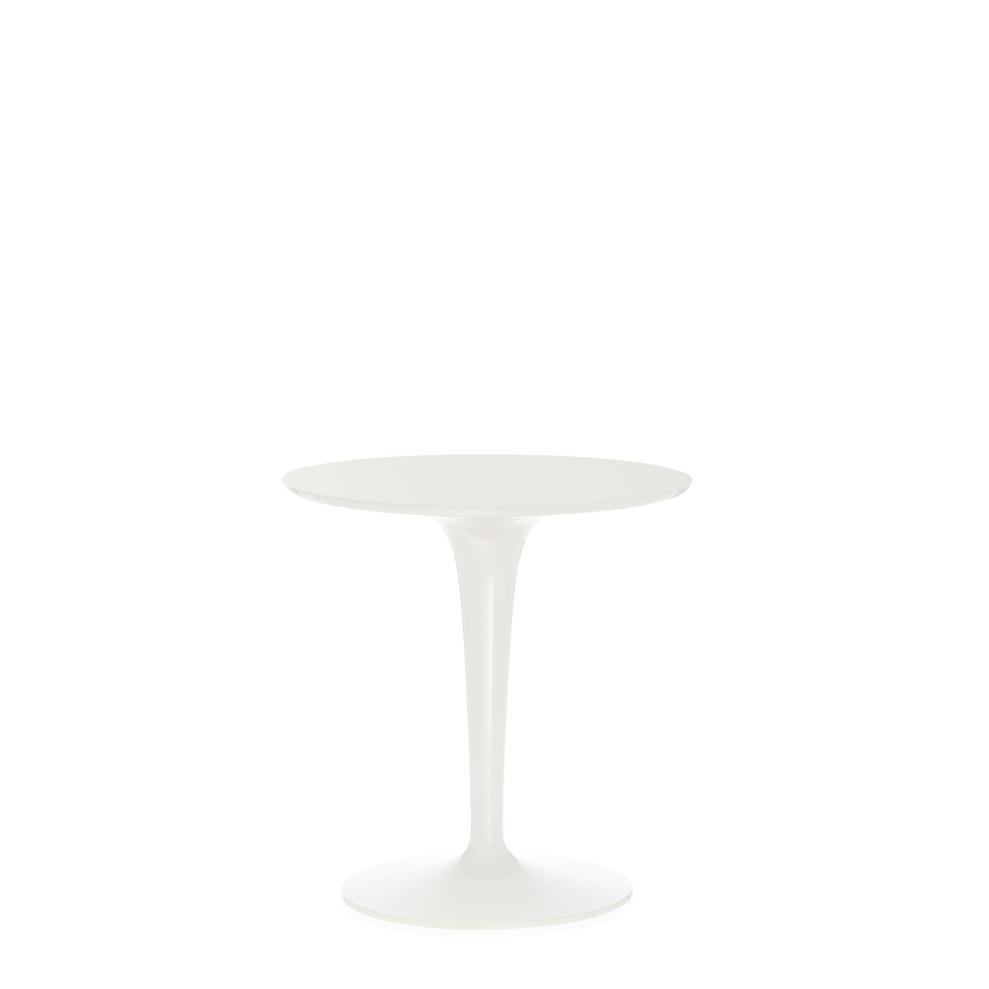 Kartell TIPTOP MONO Tavolino Bianco Lucido