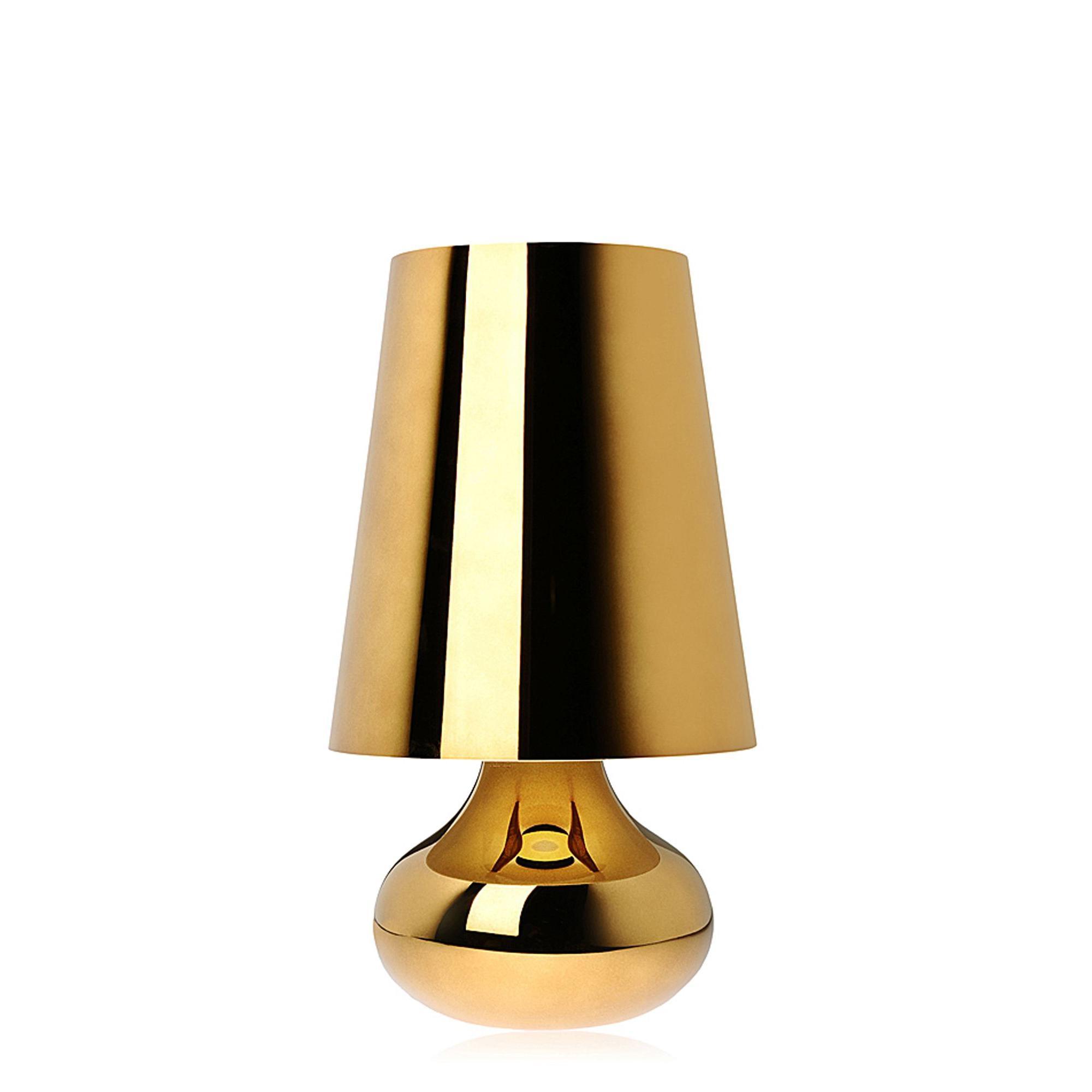 Kartell Cindy Lampada Da Tavolo Oro Scuro