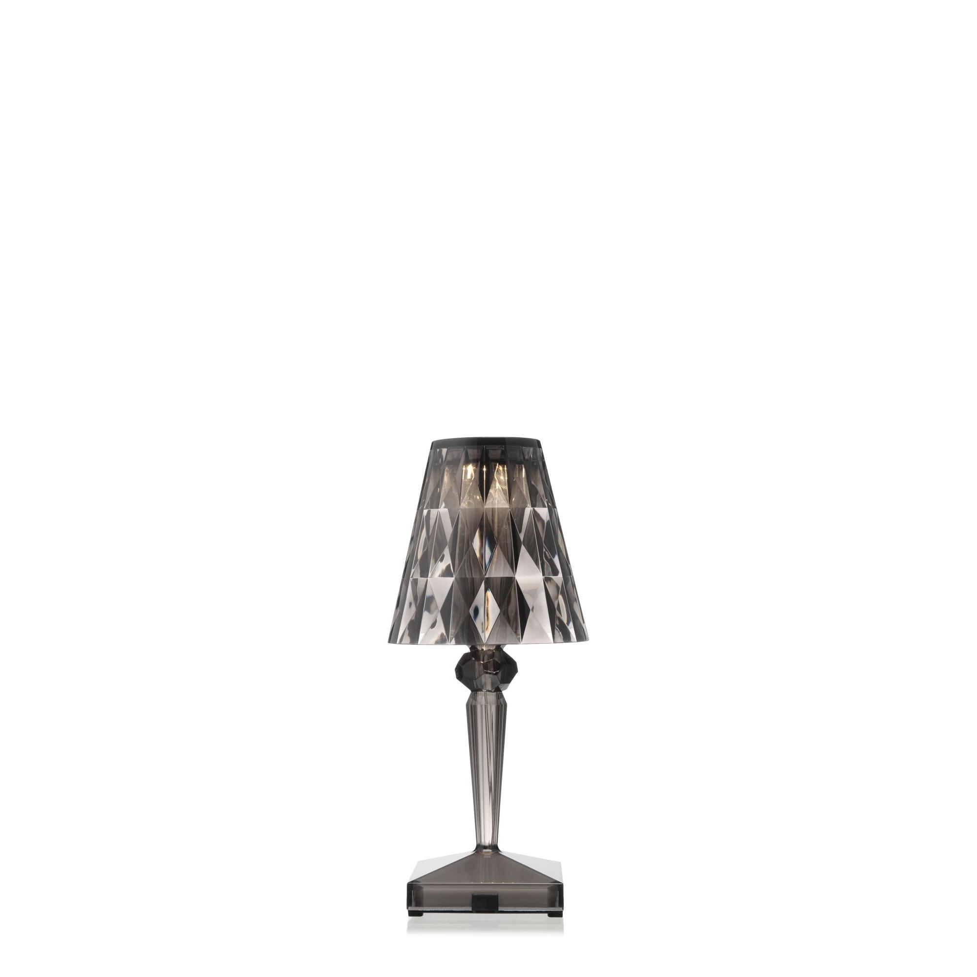 Kartell Battery Table Lamp Smoked