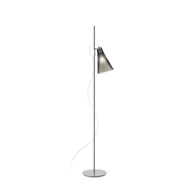 Kartell K-LUX Golvlampa Rökt Grå/ Grå