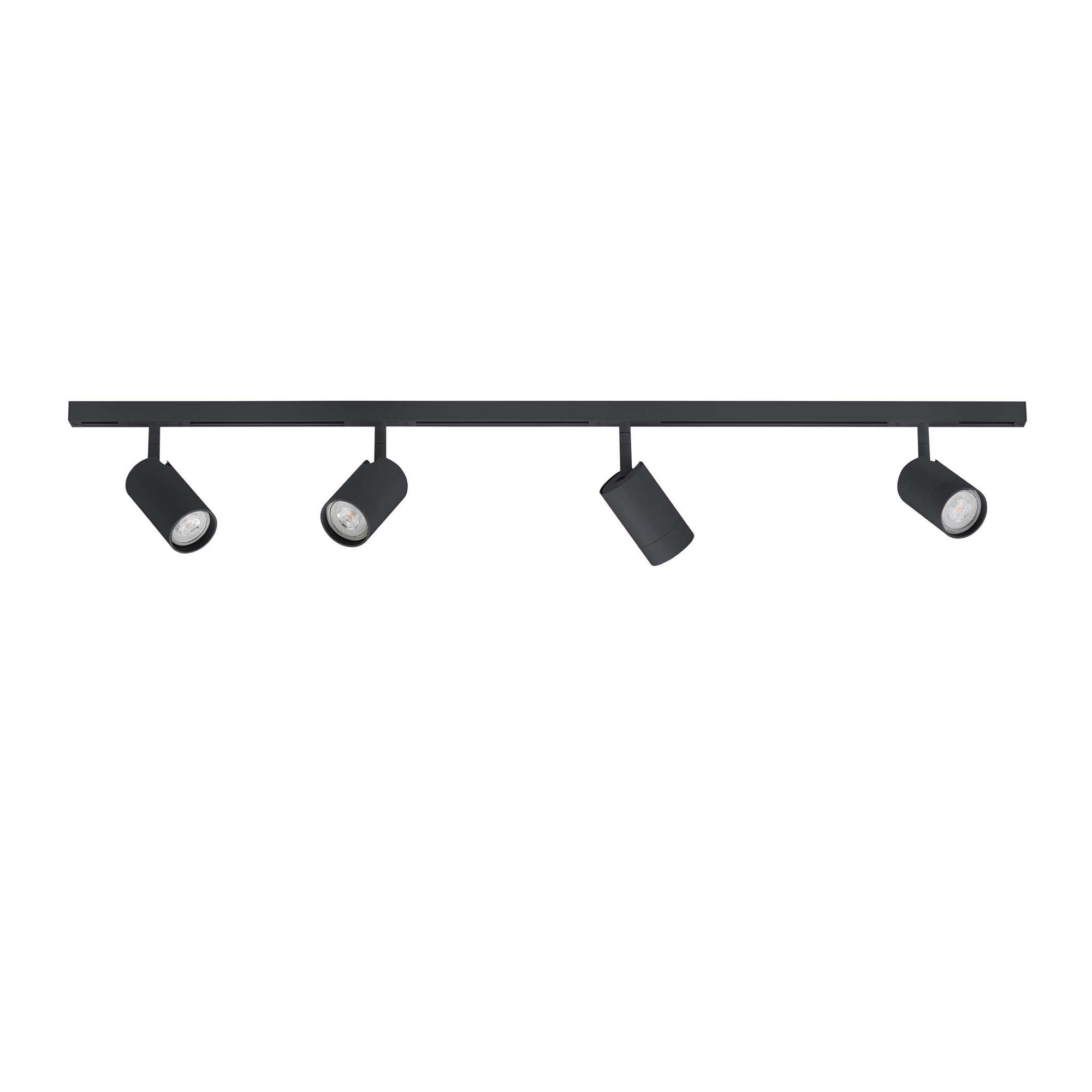Antidark Designline Tube Kit 2m + 4 Spots Schwarz