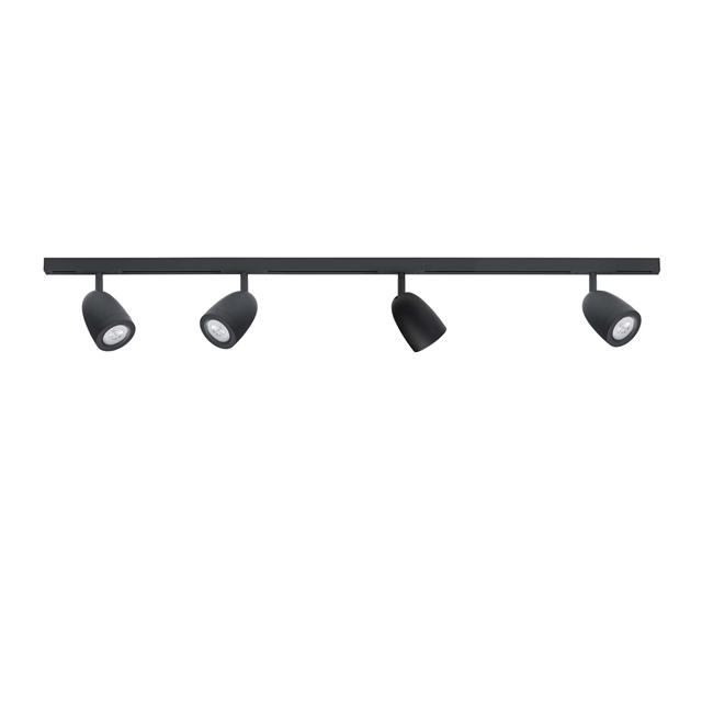 Billede af Antidark Designline Bell Kit 2m + 4 Spots Sort