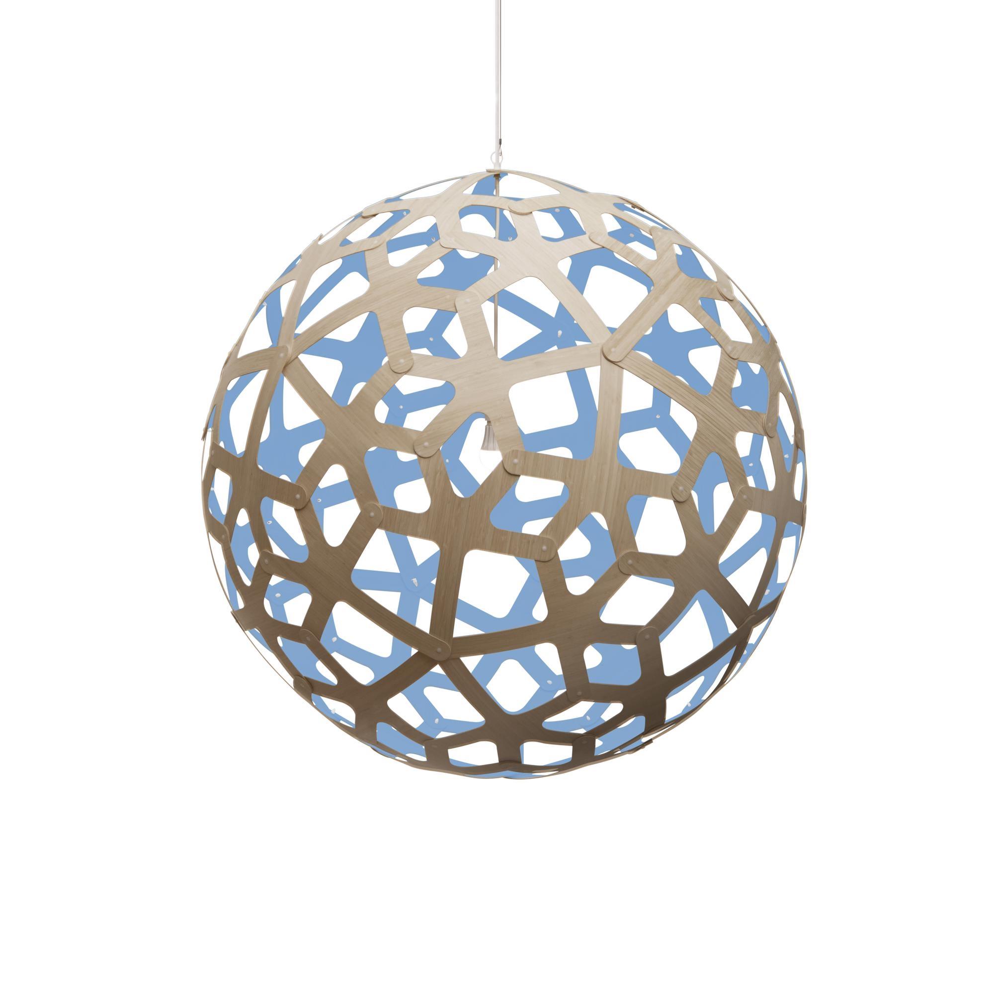 David Trubridge Coral Pendant Ø100 Blue