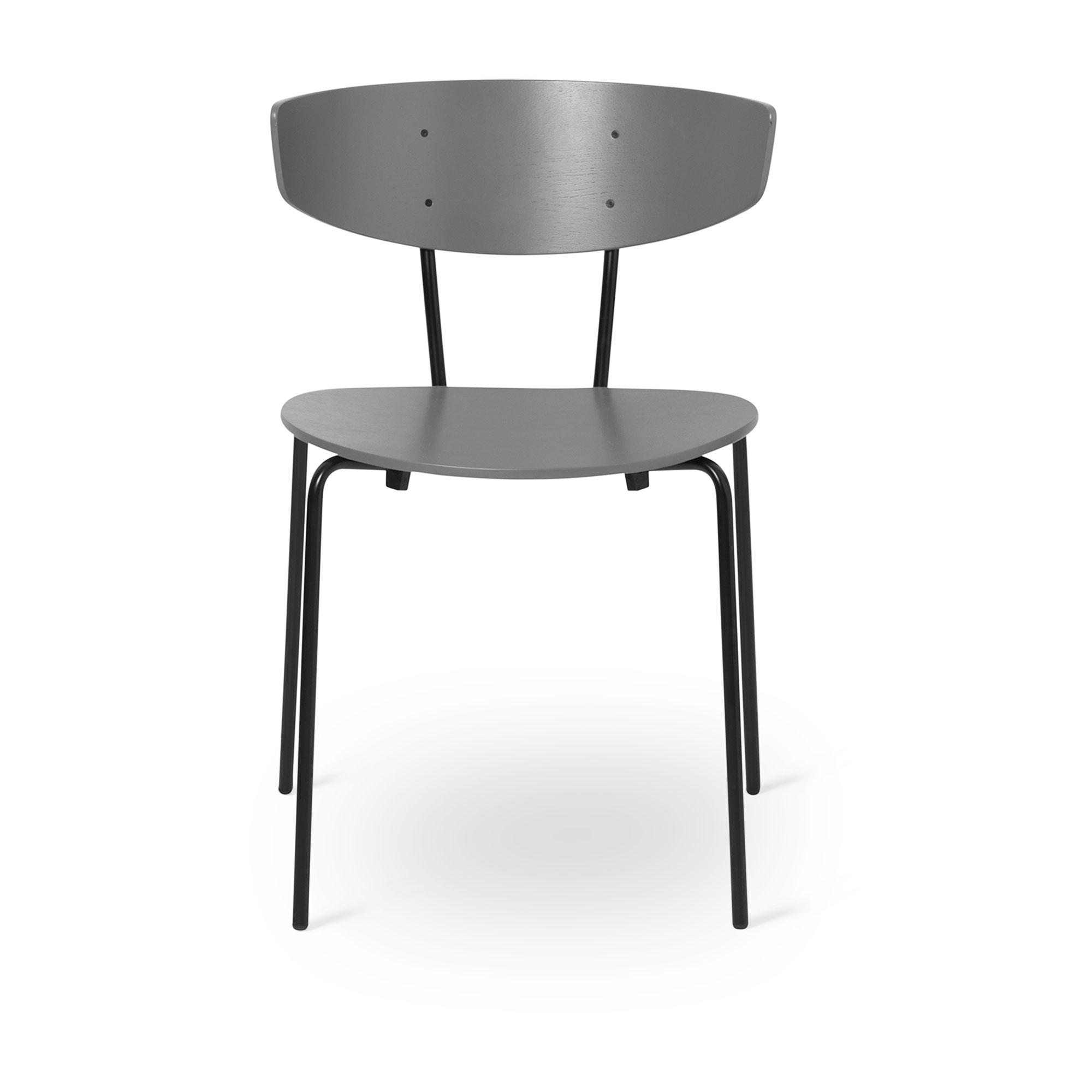 Ferm Living Herman Dining Chair Black/ Warm Gray