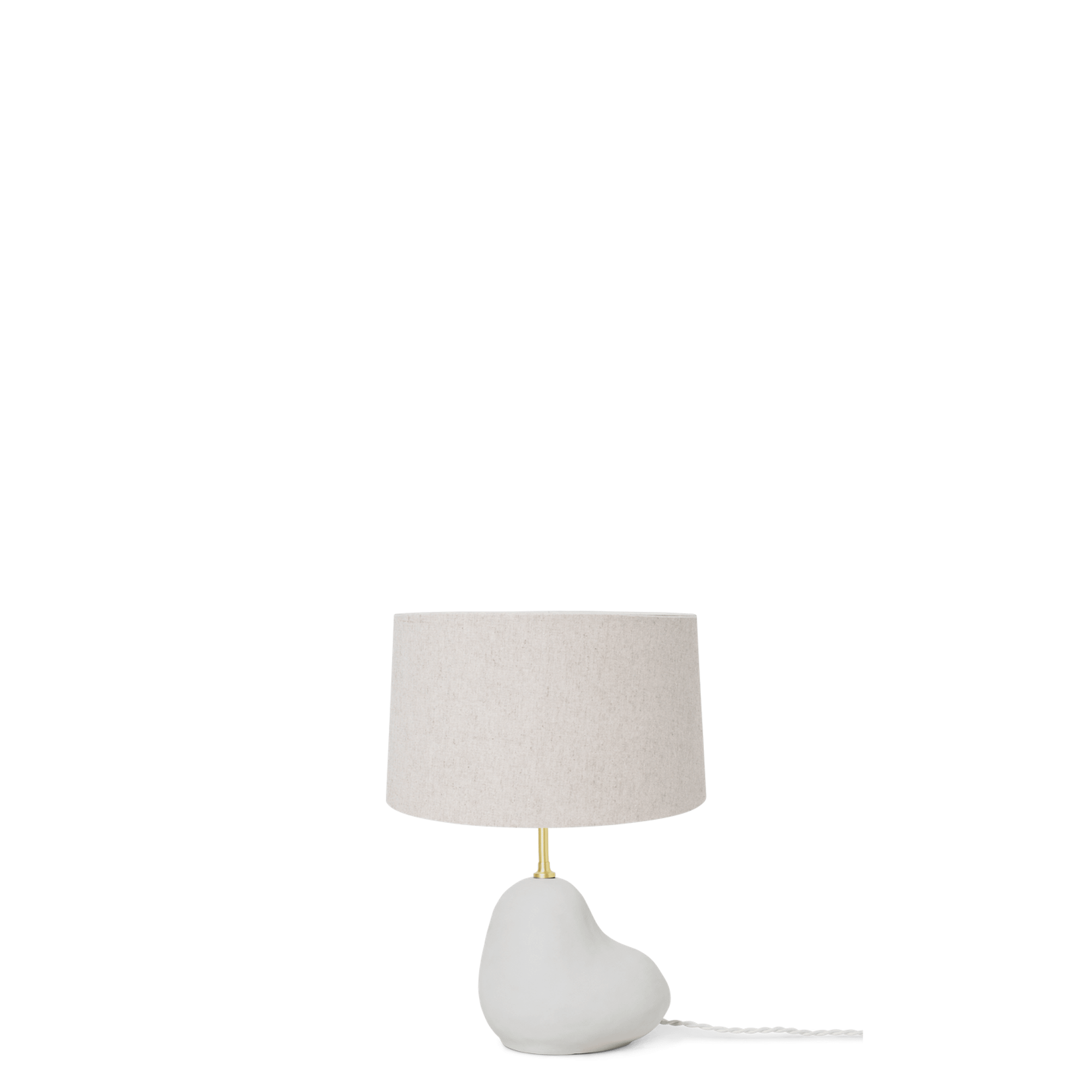 Ferm Living Hebe Table Lamp Small White M. White Shade