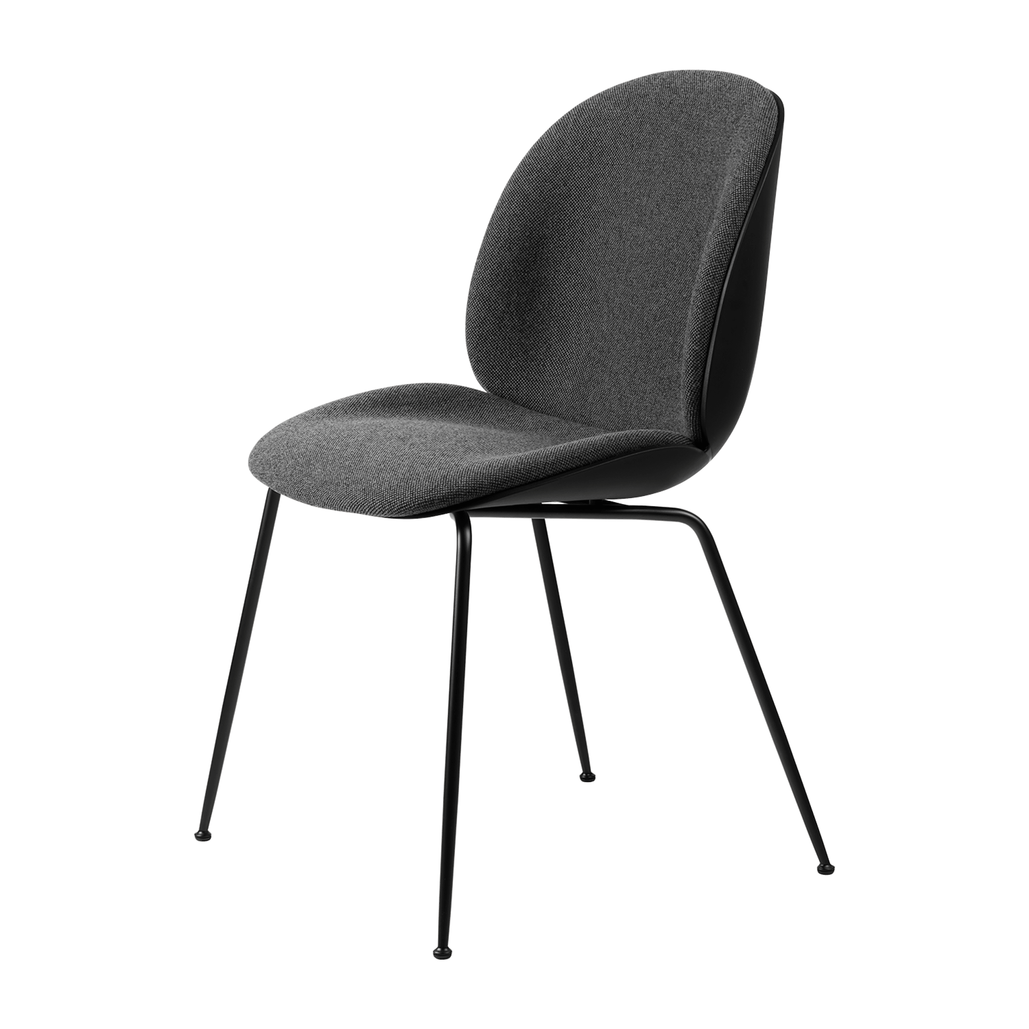 GUBI Beetle Dining Chair Front Upholstered In Hallingdal 65 173