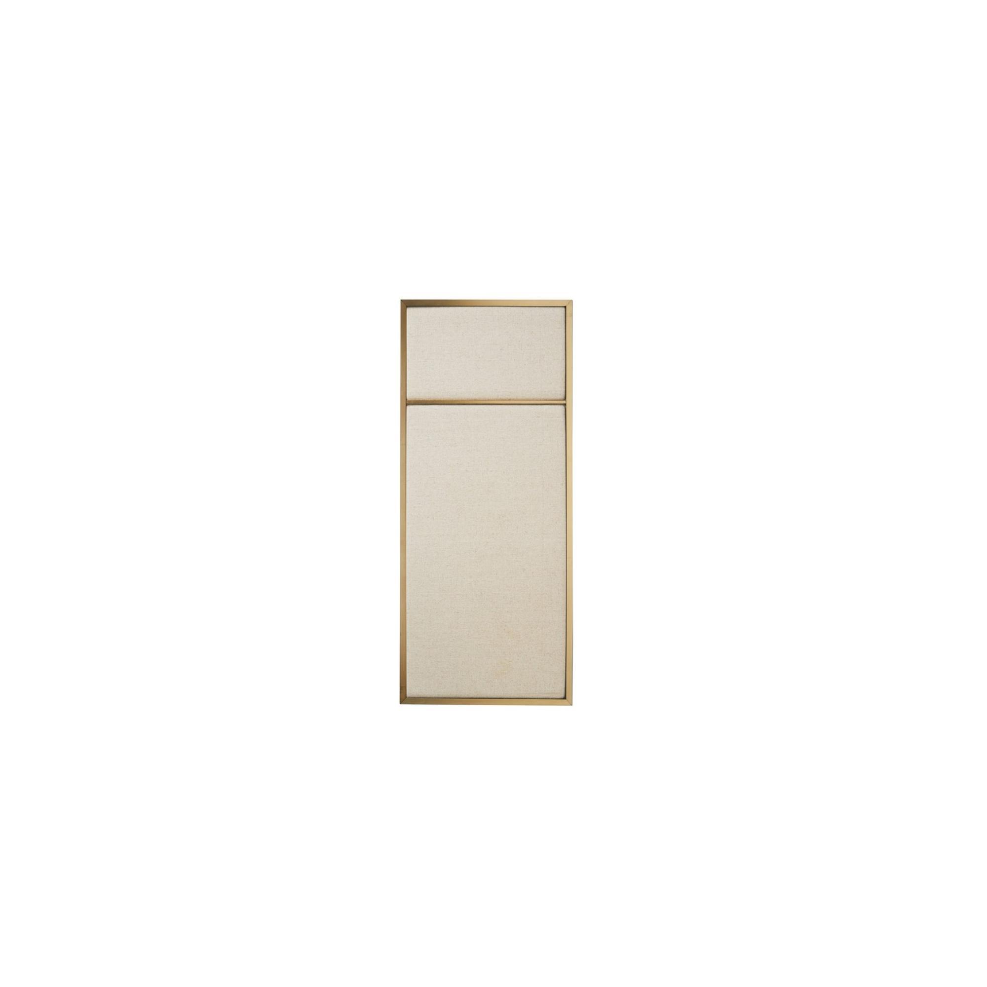 Bitte Warten Sie, Bis Sie Platz Nehmen Jugendstil Pin Pin Pinnwand Klein Messing/Leinwand
