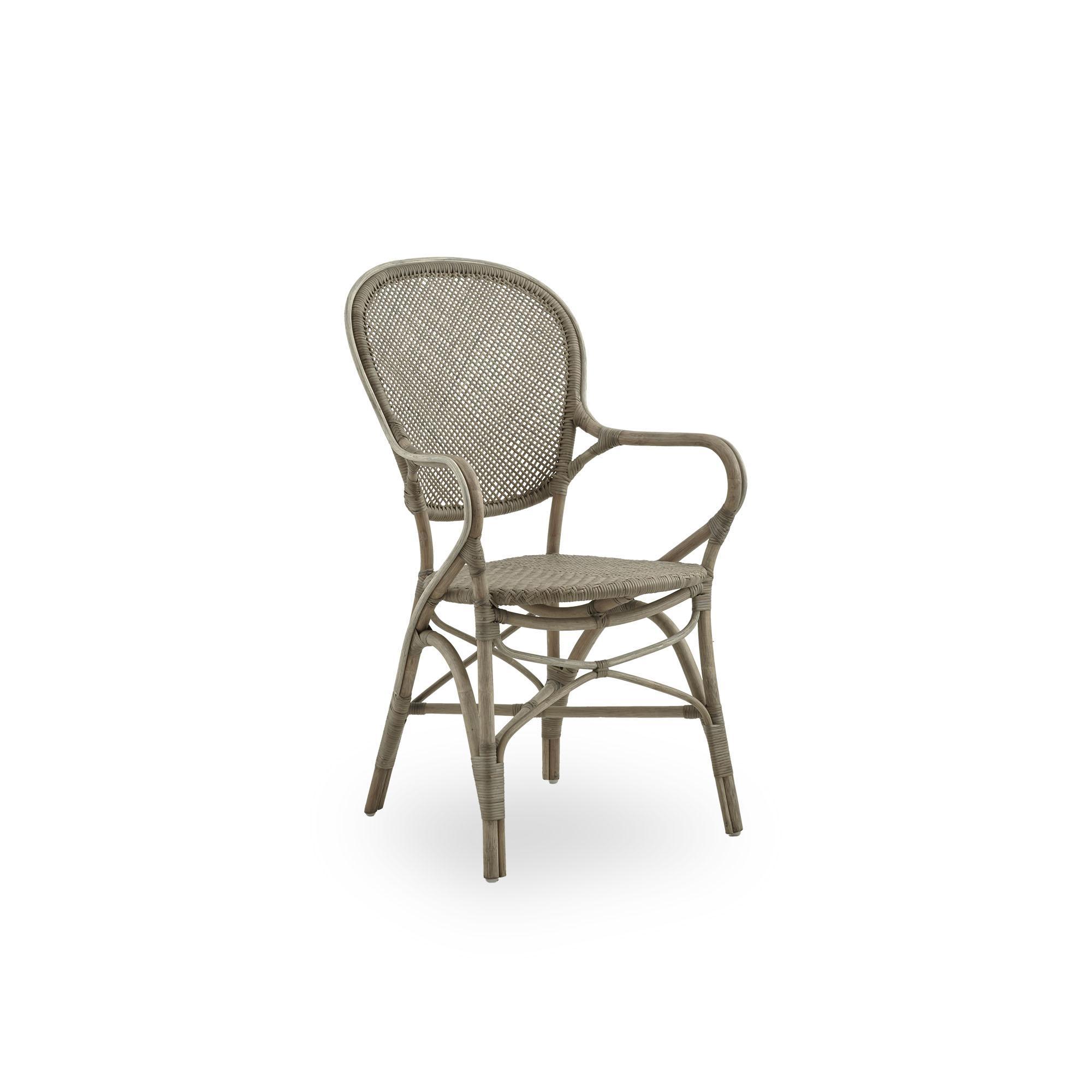 Sika-Design Rossini Dining Chair with Armrest Taupe