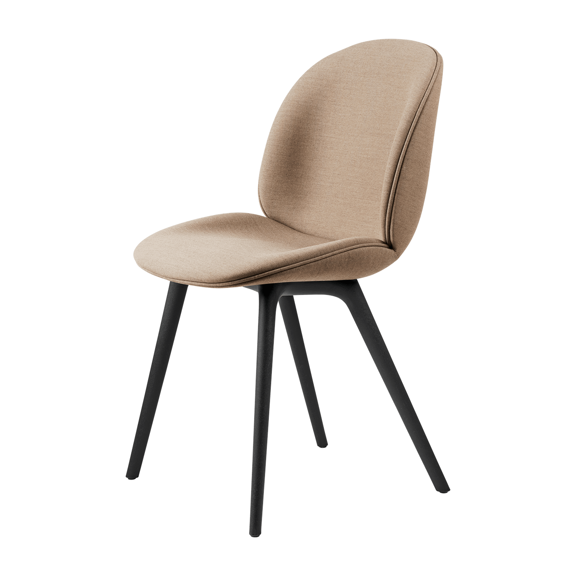 GUBI Beetle Dining Chair Plastic Leg Upholstered I Remix 3 233