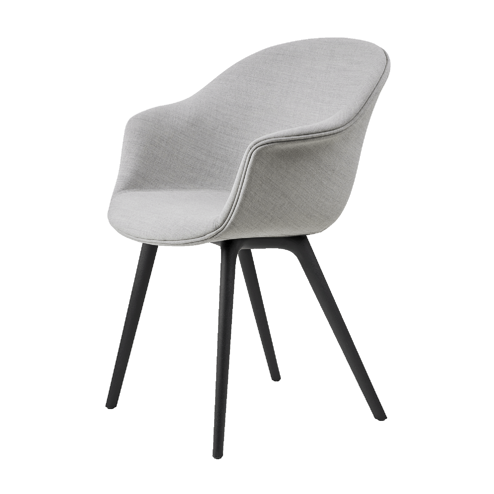 GUBI Bat Dining Chair Plastic Legs Remix 3 123