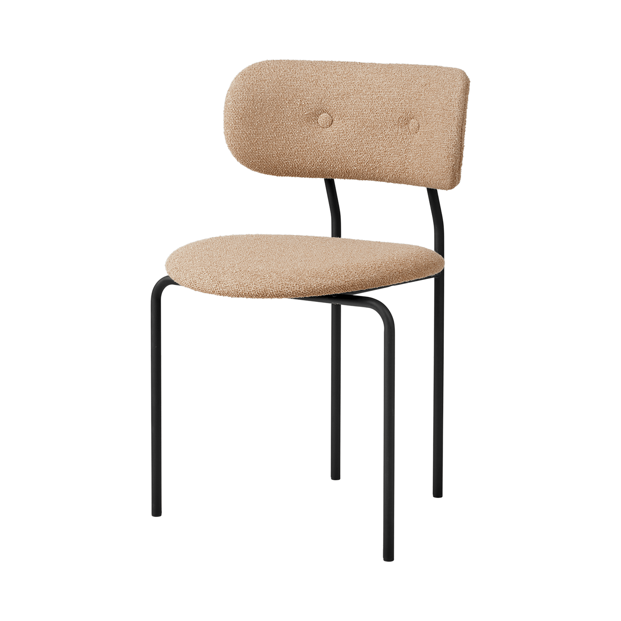 GUBI Coco Dining Chair Around Bouclé 004